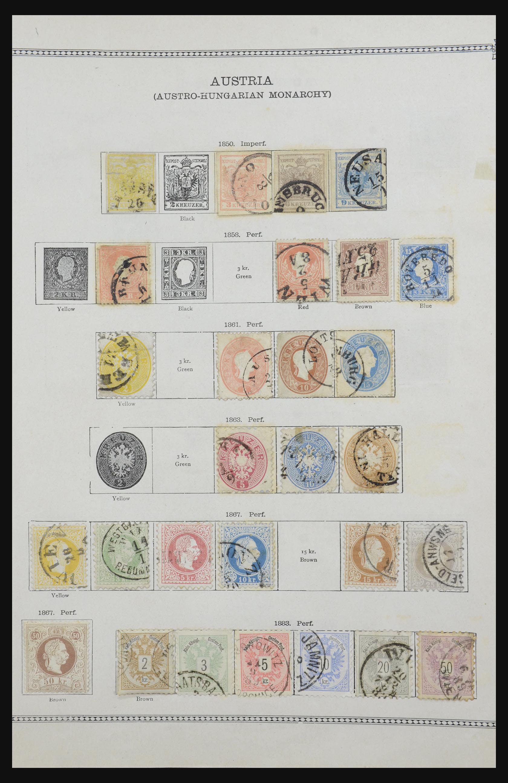32218 012 - 32218 Wereldverzameling 1849-1914.