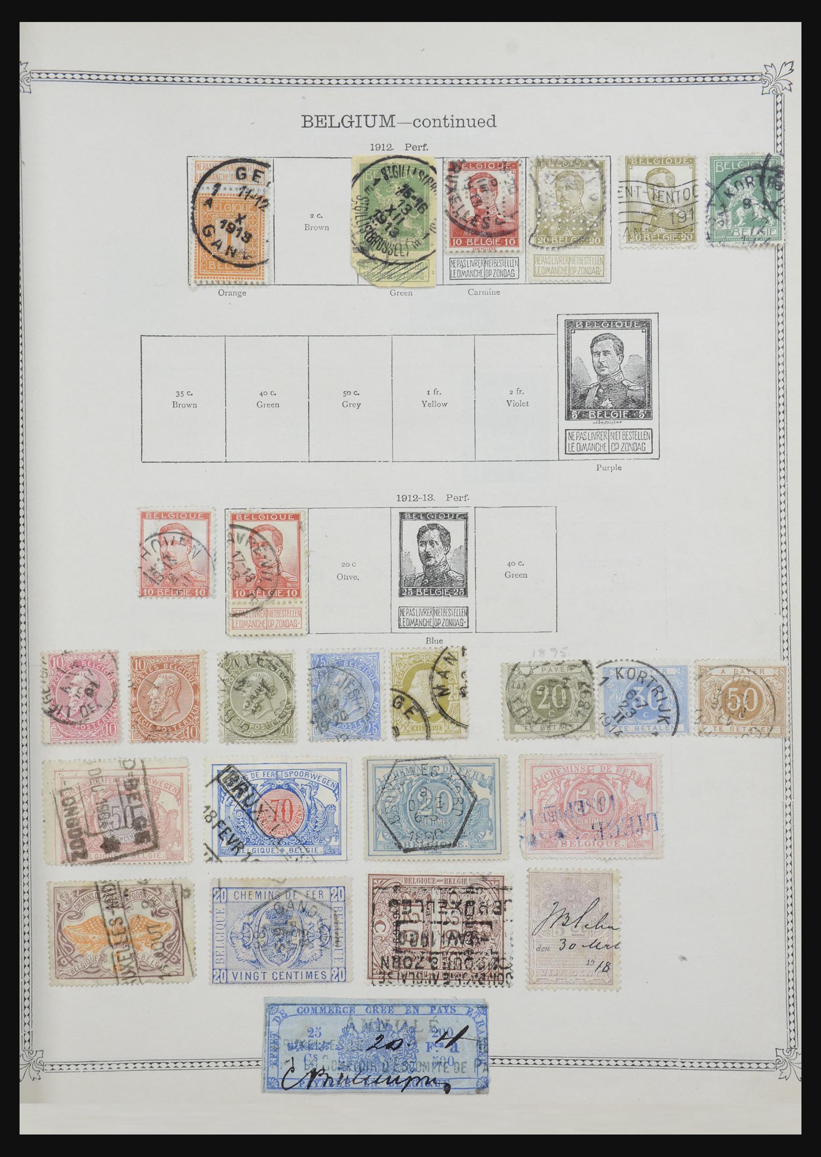 32218 025 - 32218 Wereldverzameling 1849-1914.