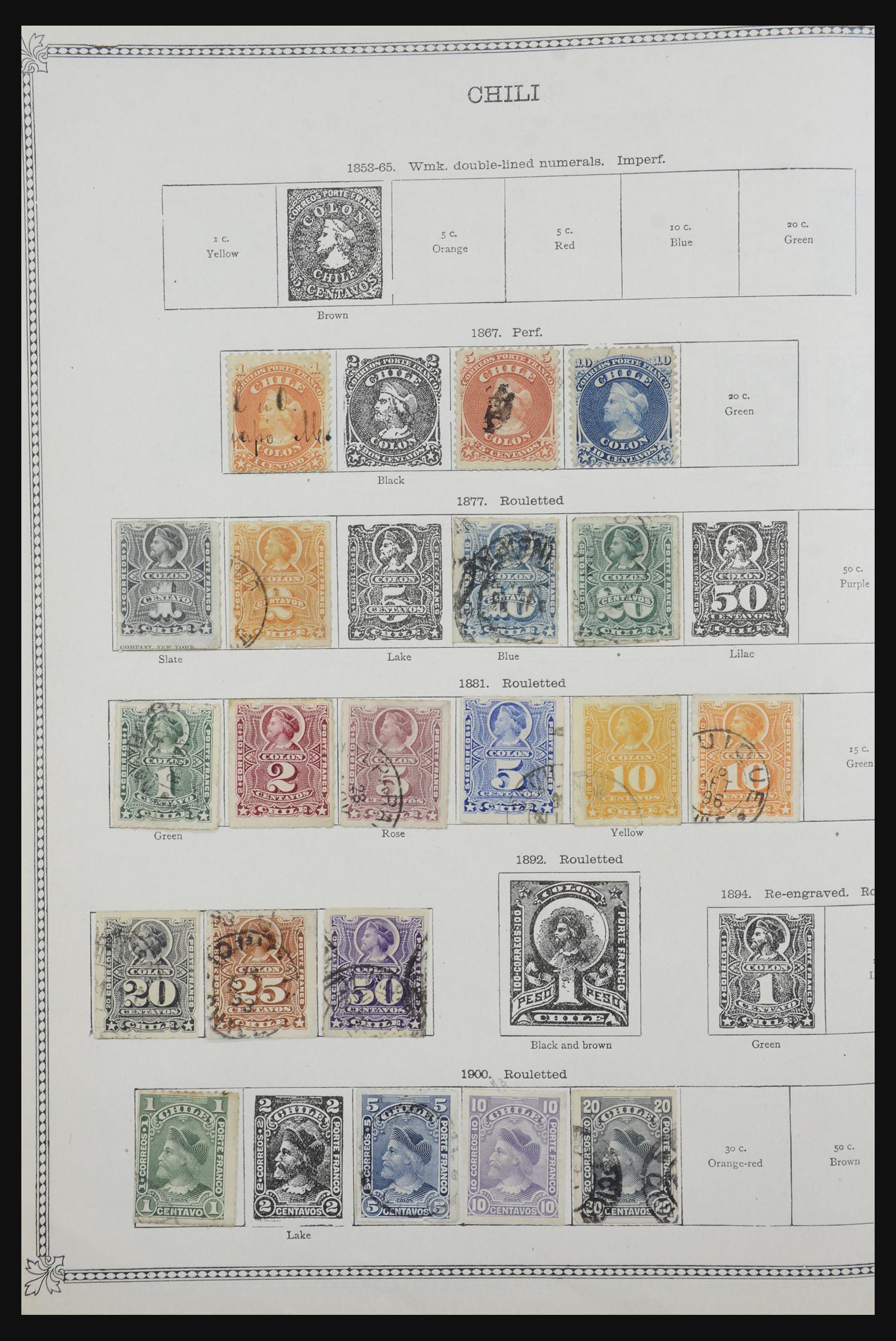 32218 040 - 32218 Wereldverzameling 1849-1914.