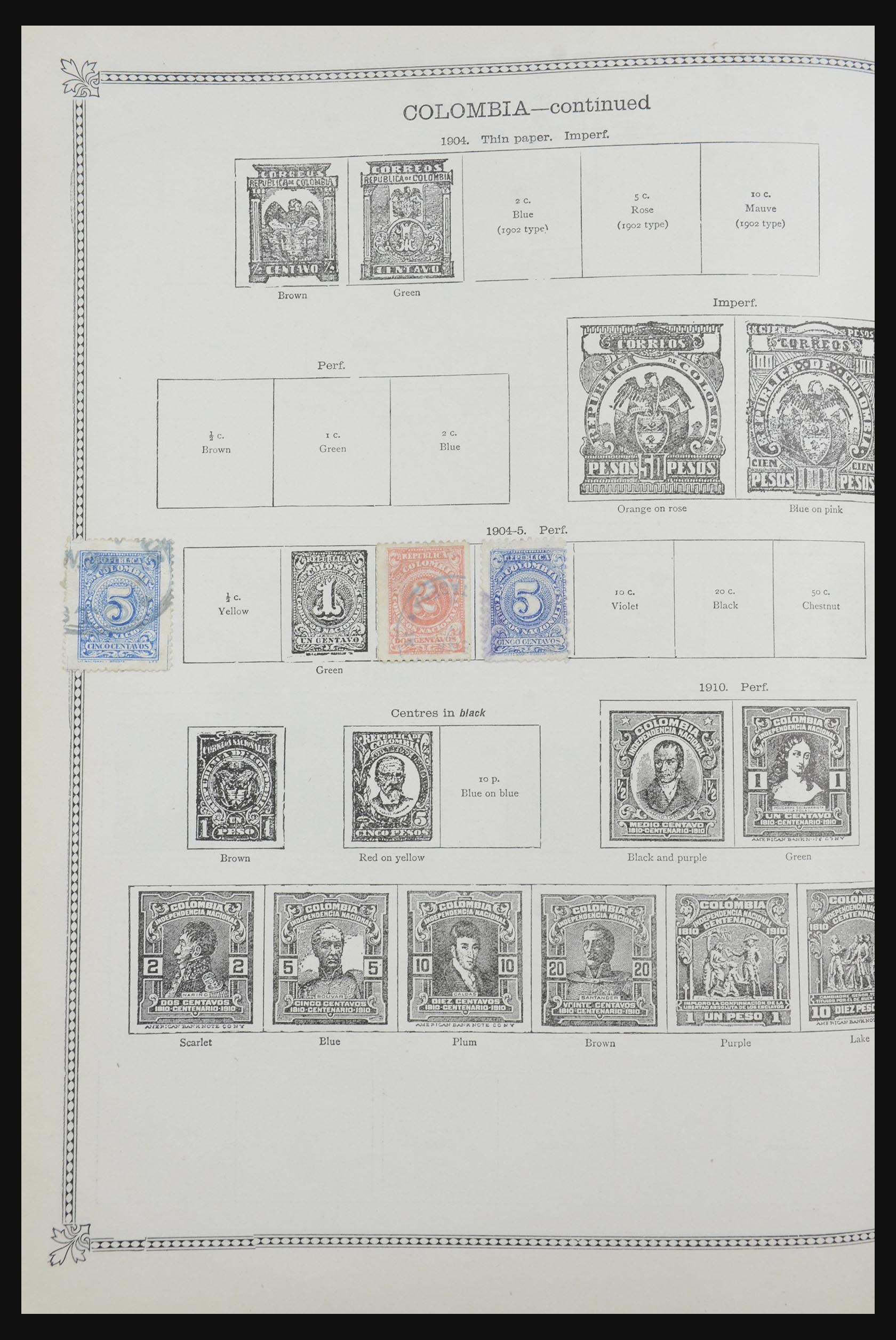 32218 052 - 32218 Wereldverzameling 1849-1914.