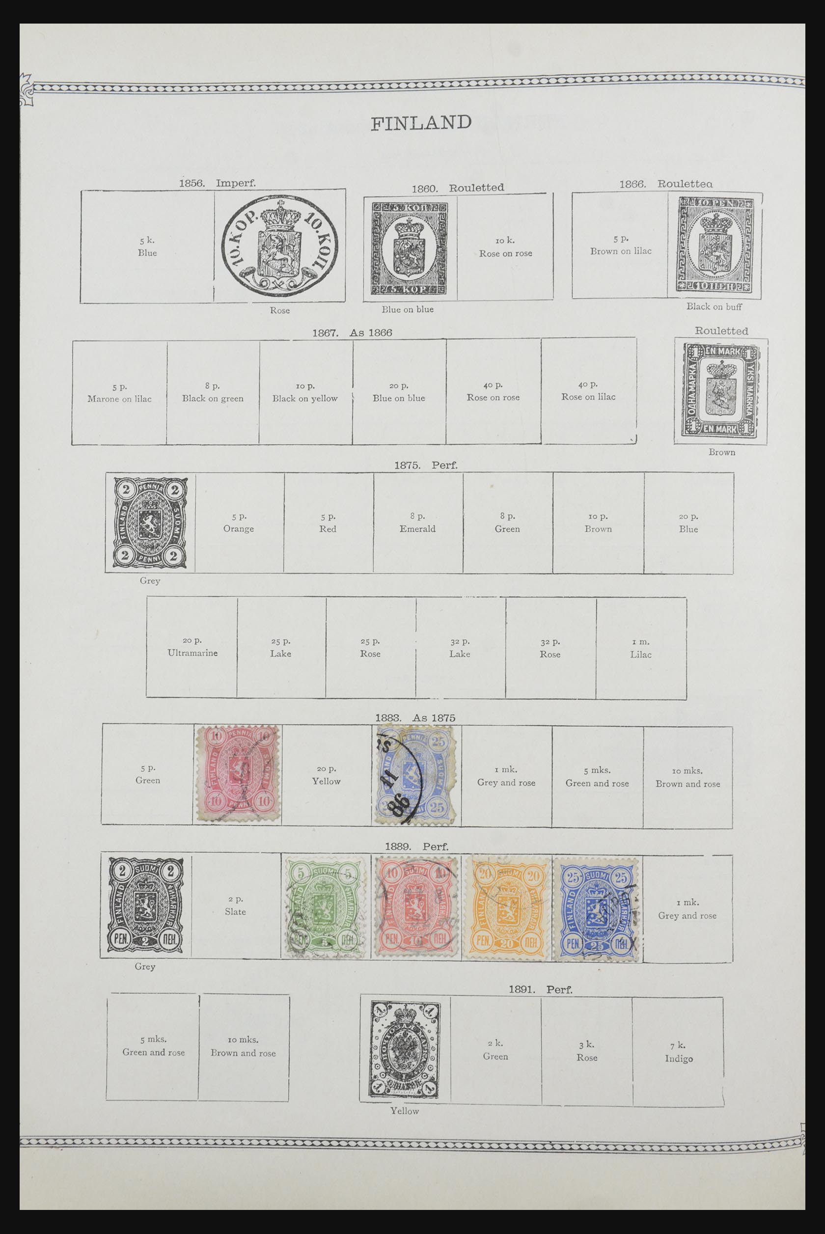 32218 073 - 32218 Wereldverzameling 1849-1914.