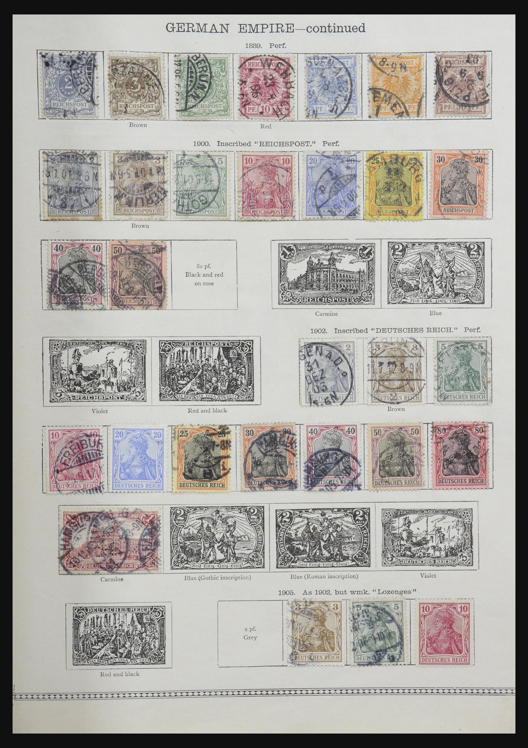 32218 089 - 32218 Wereldverzameling 1849-1914.