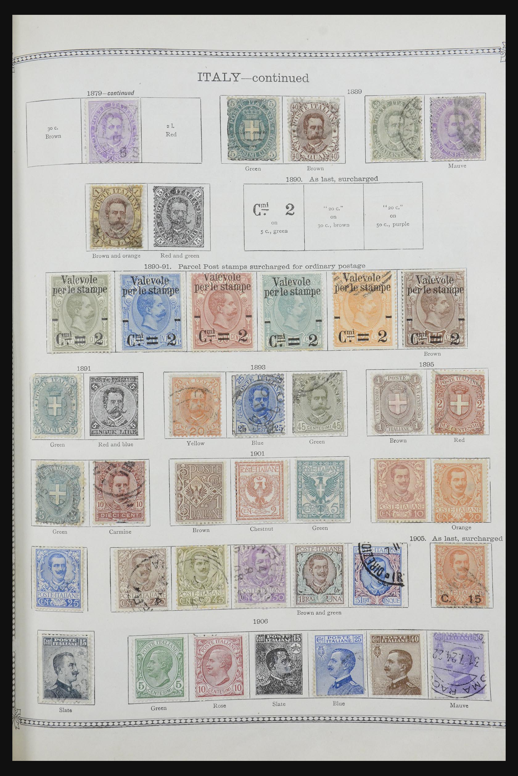 32218 124 - 32218 Wereldverzameling 1849-1914.