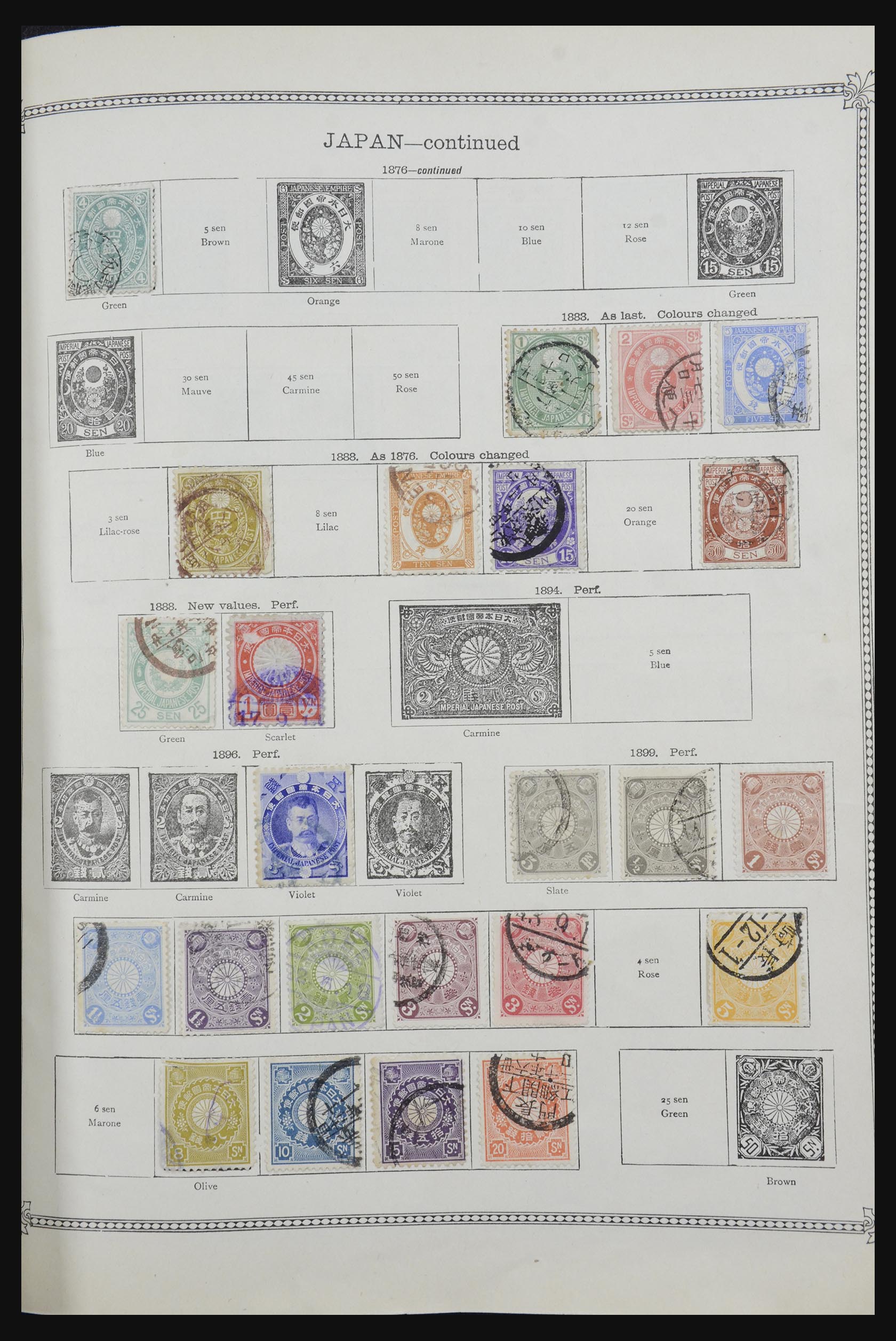 32218 130 - 32218 Wereldverzameling 1849-1914.
