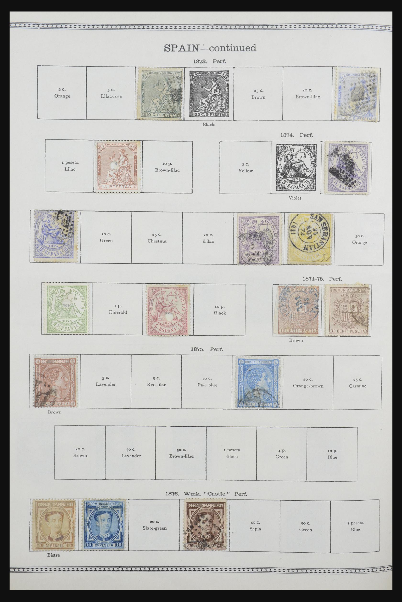 32218 234 - 32218 Wereldverzameling 1849-1914.