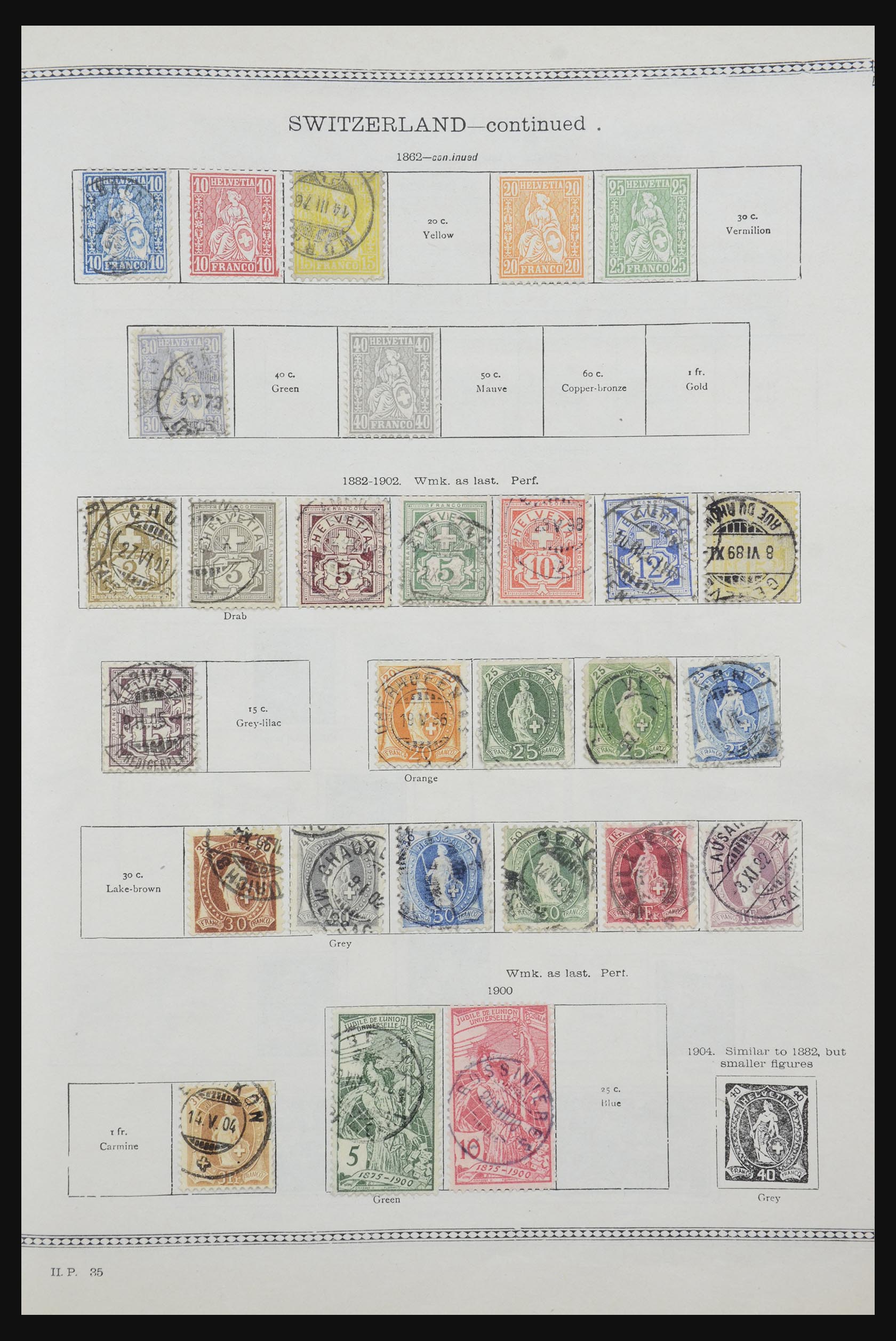 32218 244 - 32218 Wereldverzameling 1849-1914.