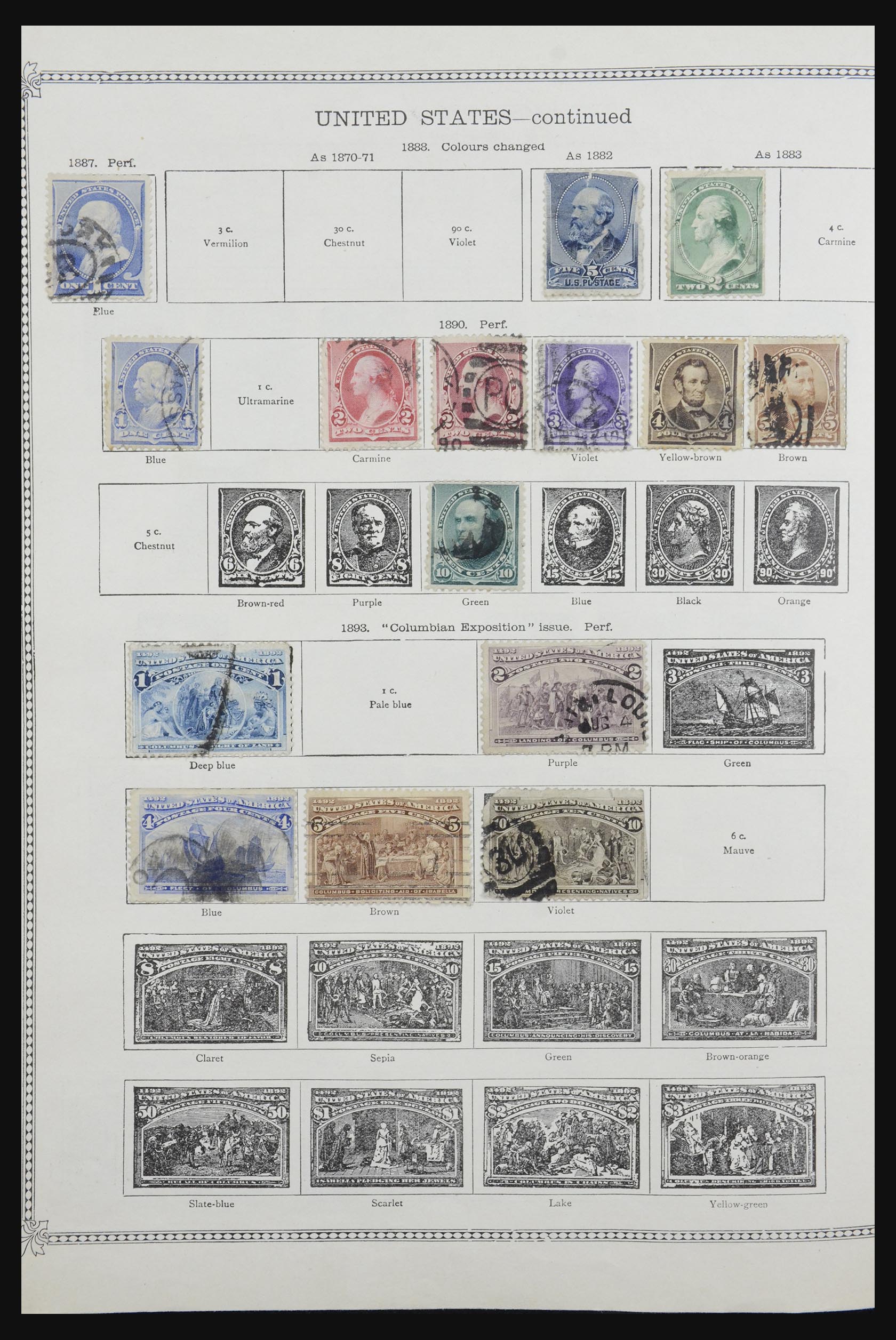 32218 260 - 32218 Wereldverzameling 1849-1914.