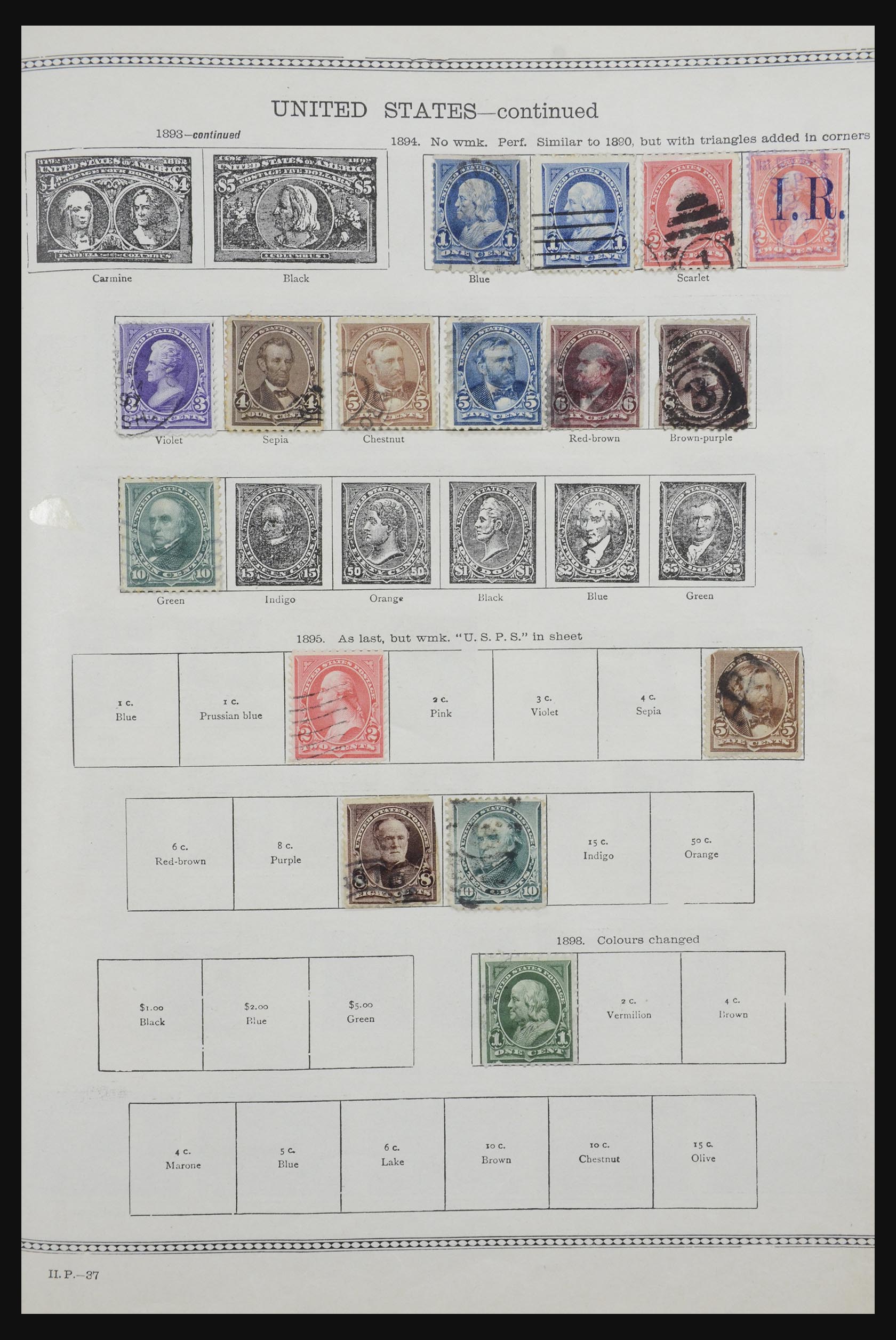 32218 261 - 32218 Wereldverzameling 1849-1914.