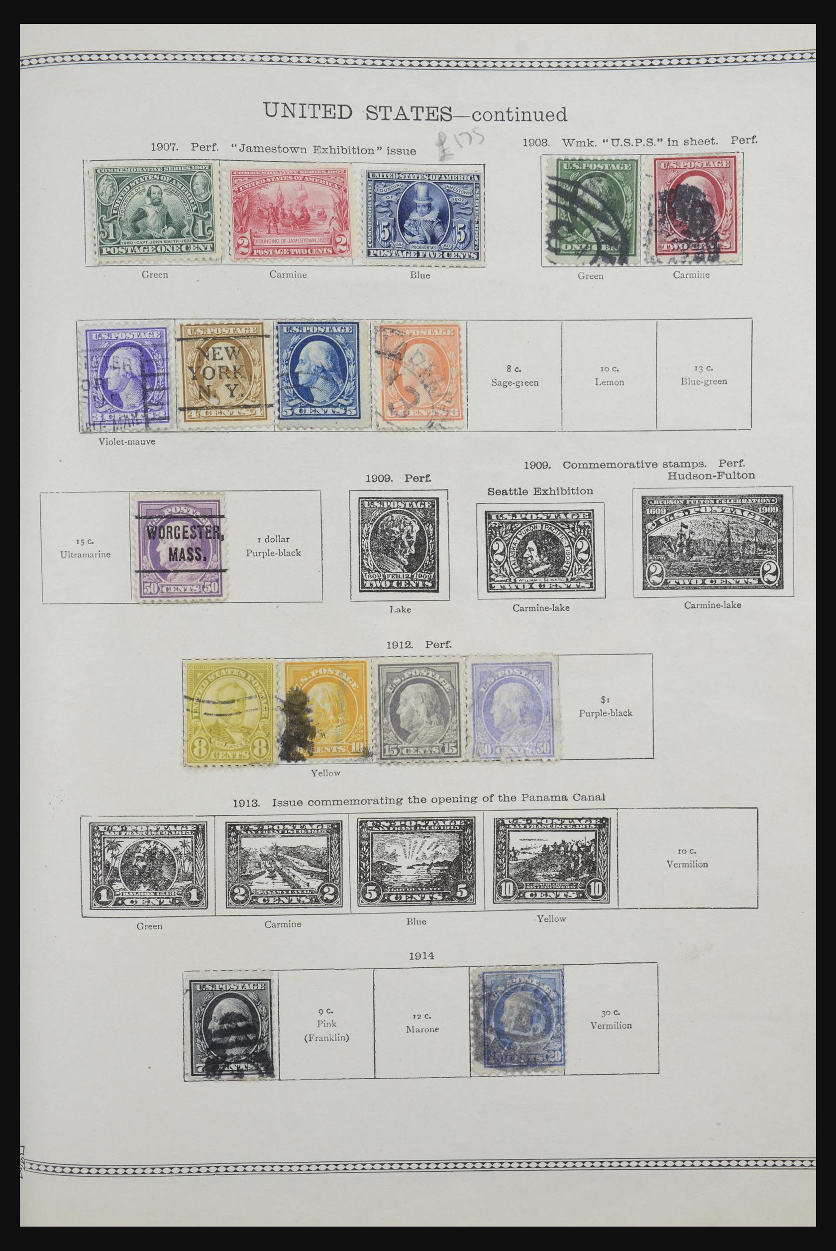 32218 263 - 32218 Wereldverzameling 1849-1914.