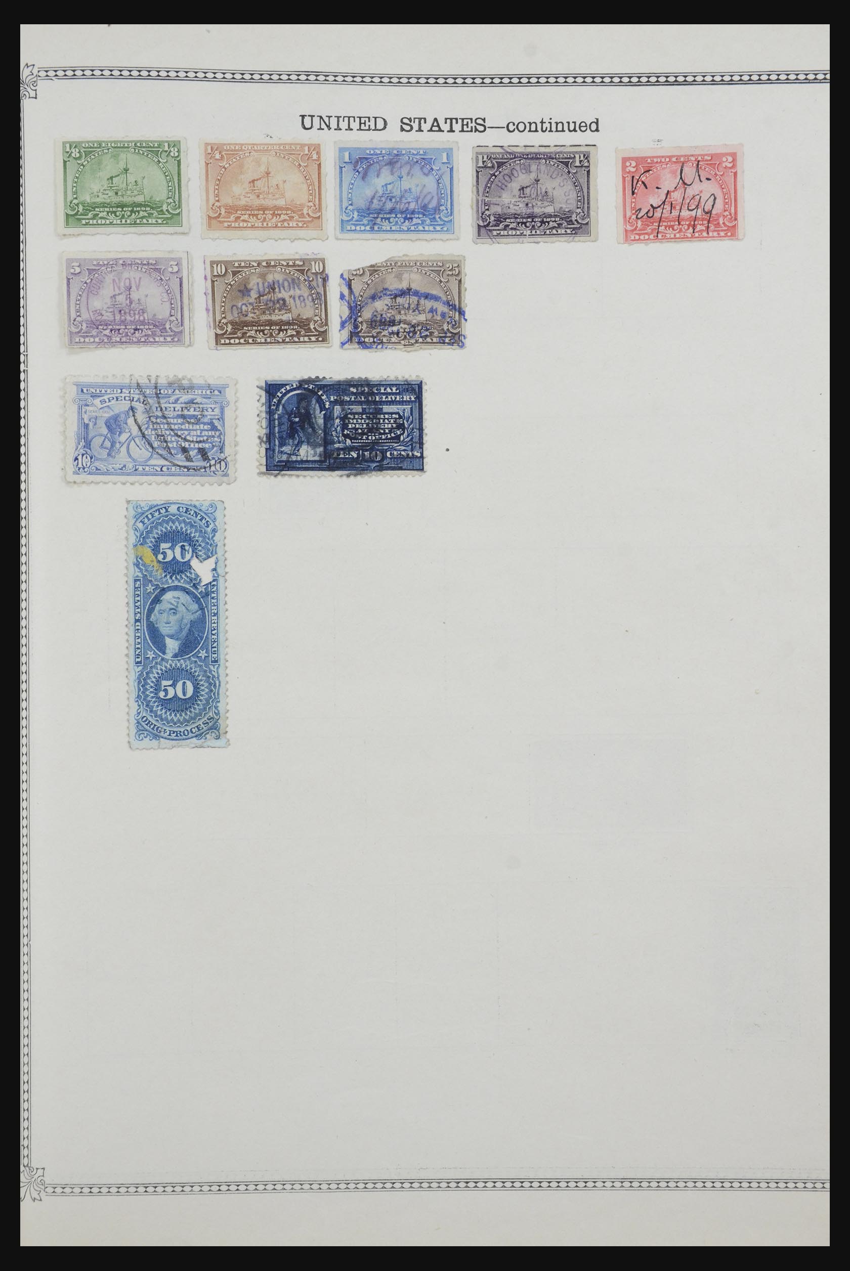 32218 265 - 32218 Wereldverzameling 1849-1914.