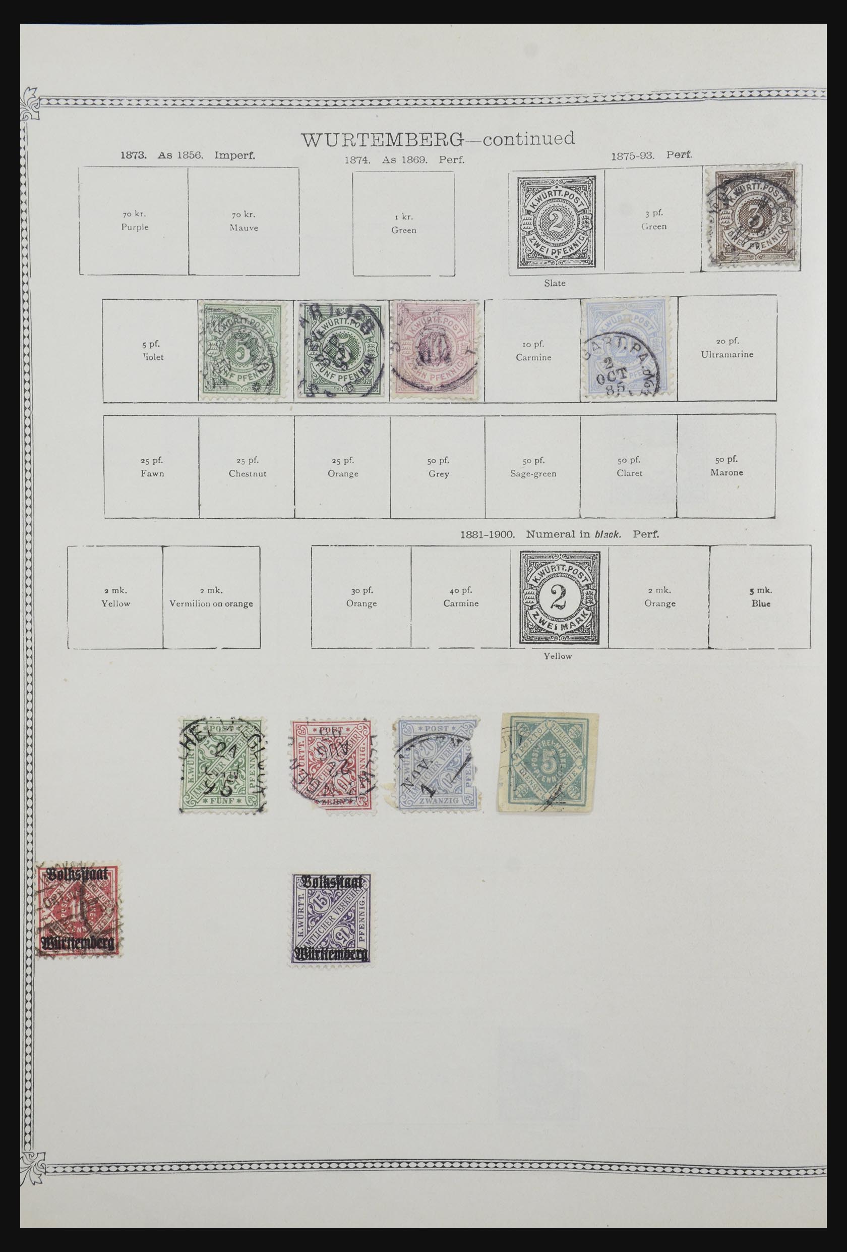 32218 275 - 32218 Wereldverzameling 1849-1914.