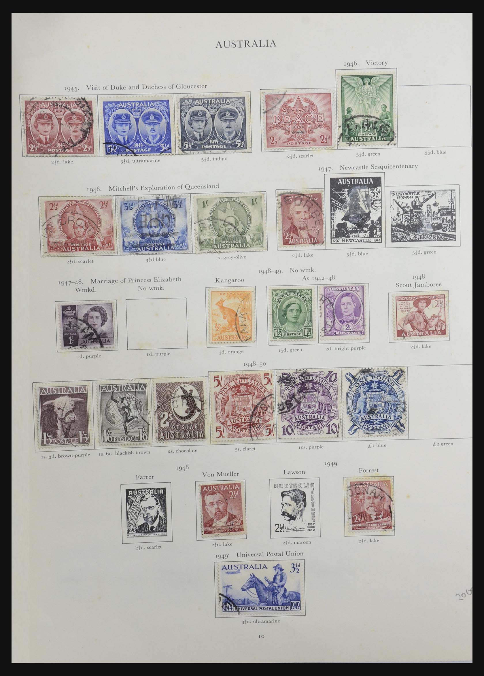 32219 009 - 32219 British Commonwealth 1937-1951.