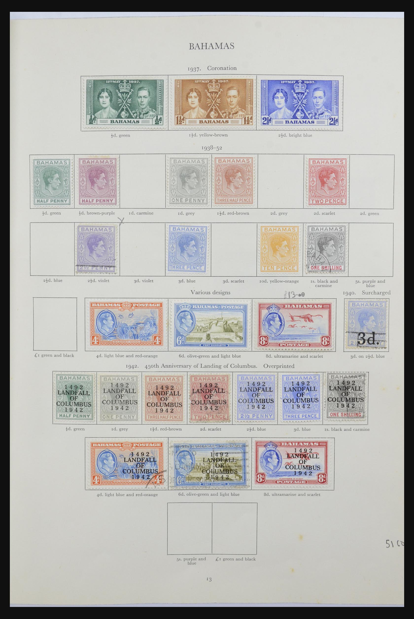 32219 011 - 32219 British Commonwealth 1937-1951.