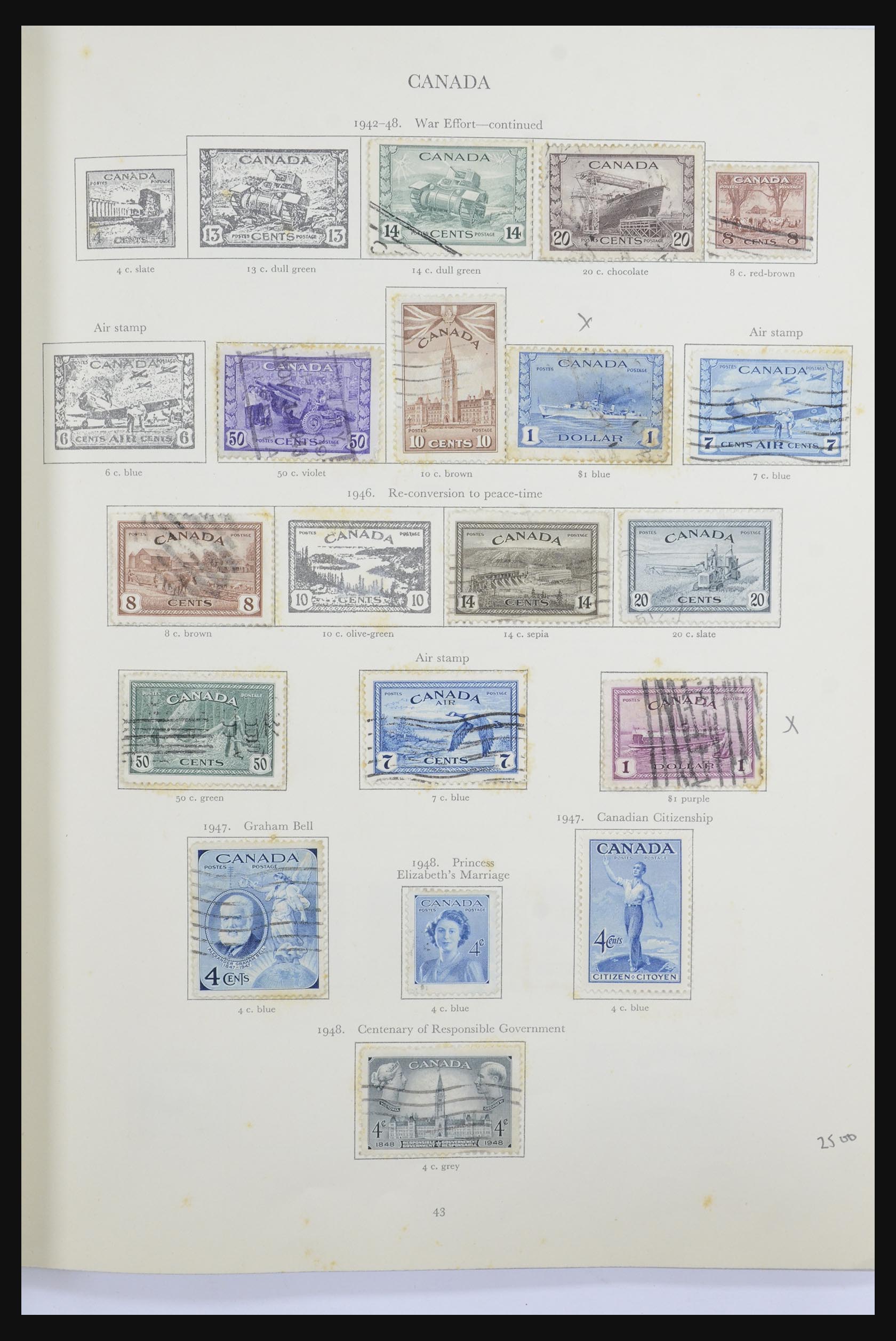 32219 039 - 32219 British Commonwealth 1937-1951.