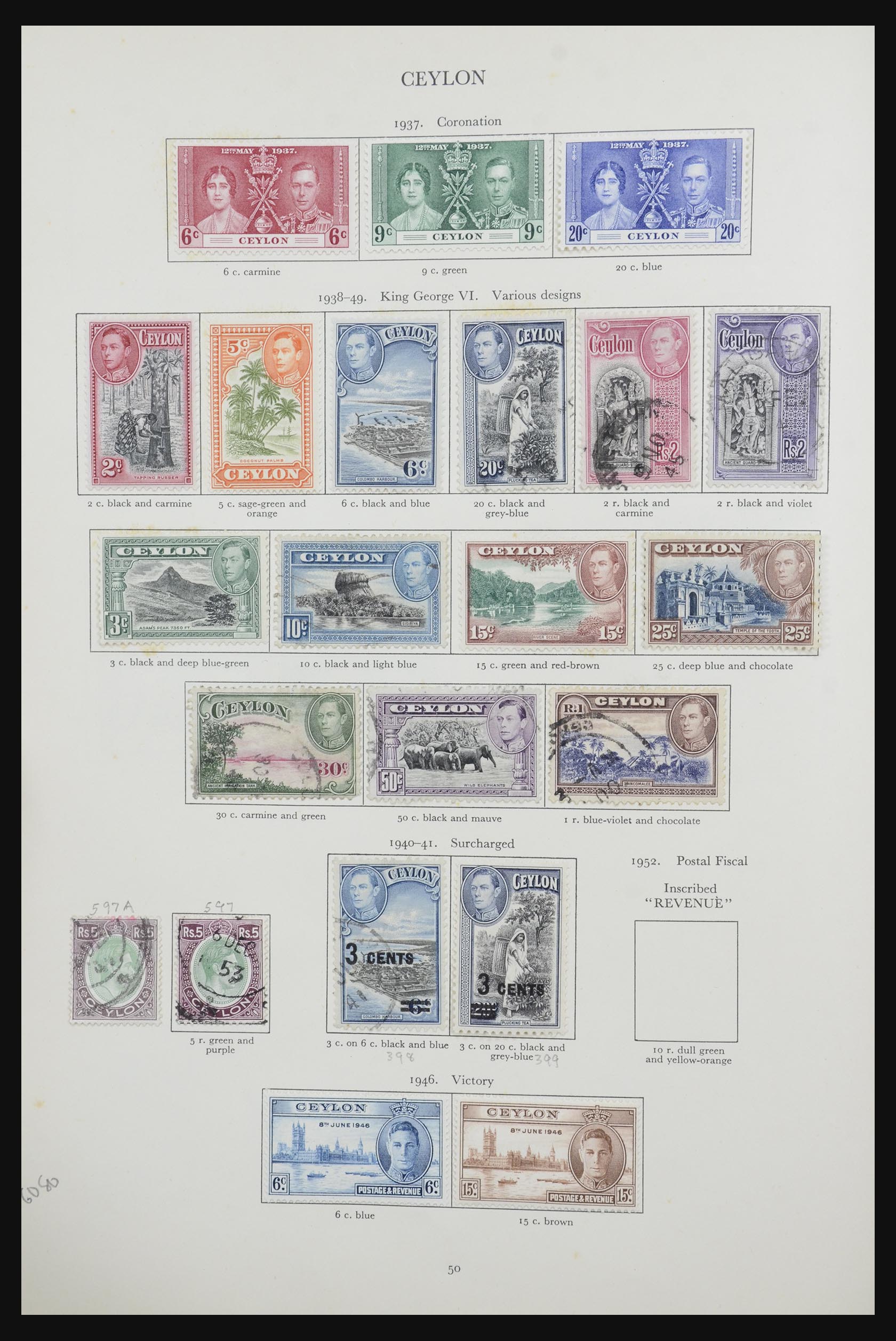 32219 045 - 32219 British Commonwealth 1937-1951.