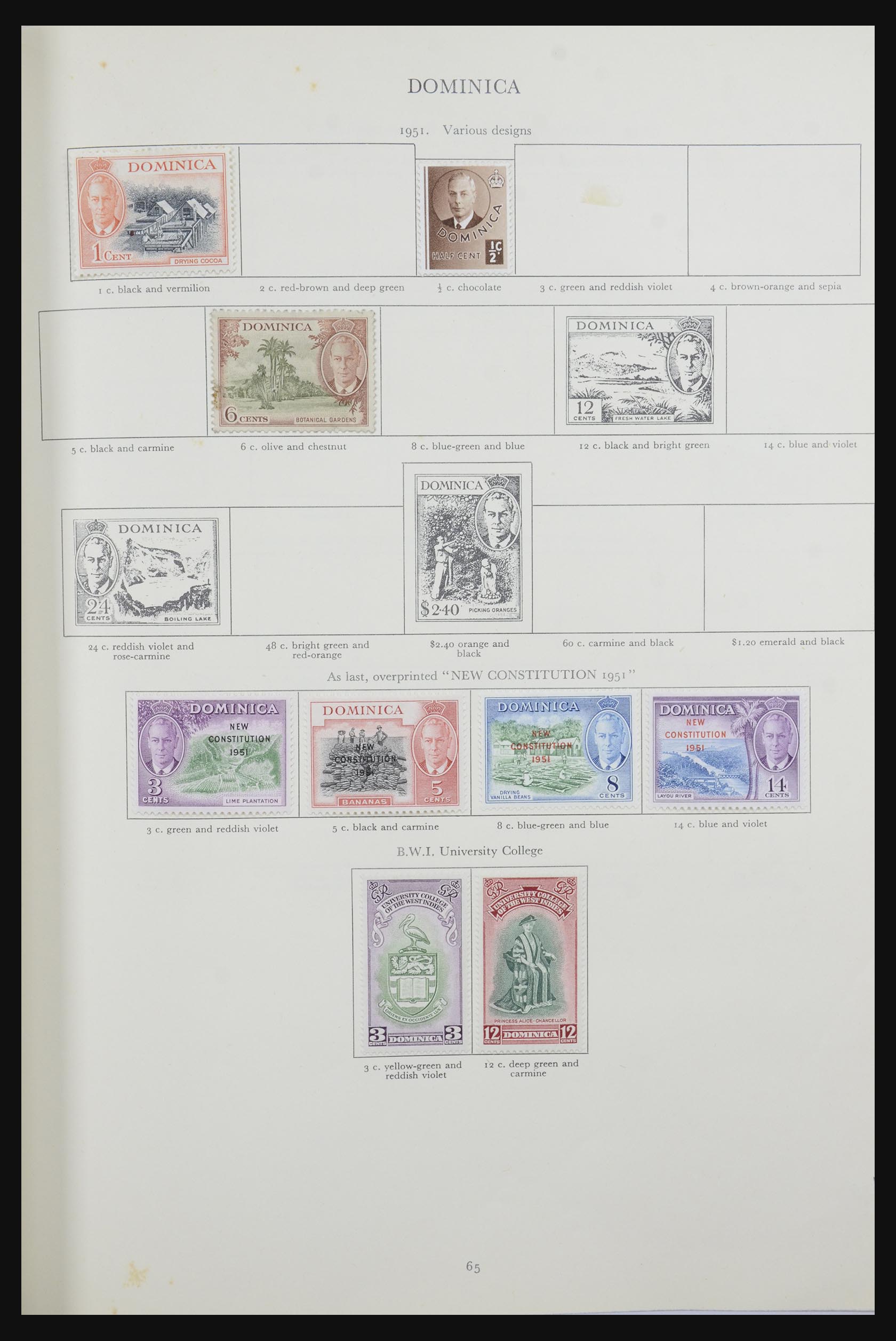 32219 055 - 32219 British Commonwealth 1937-1951.