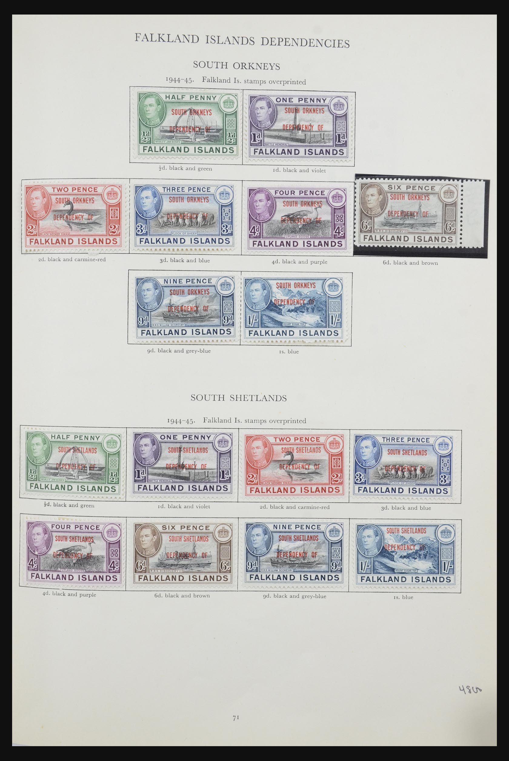 32219 060 - 32219 British Commonwealth 1937-1951.