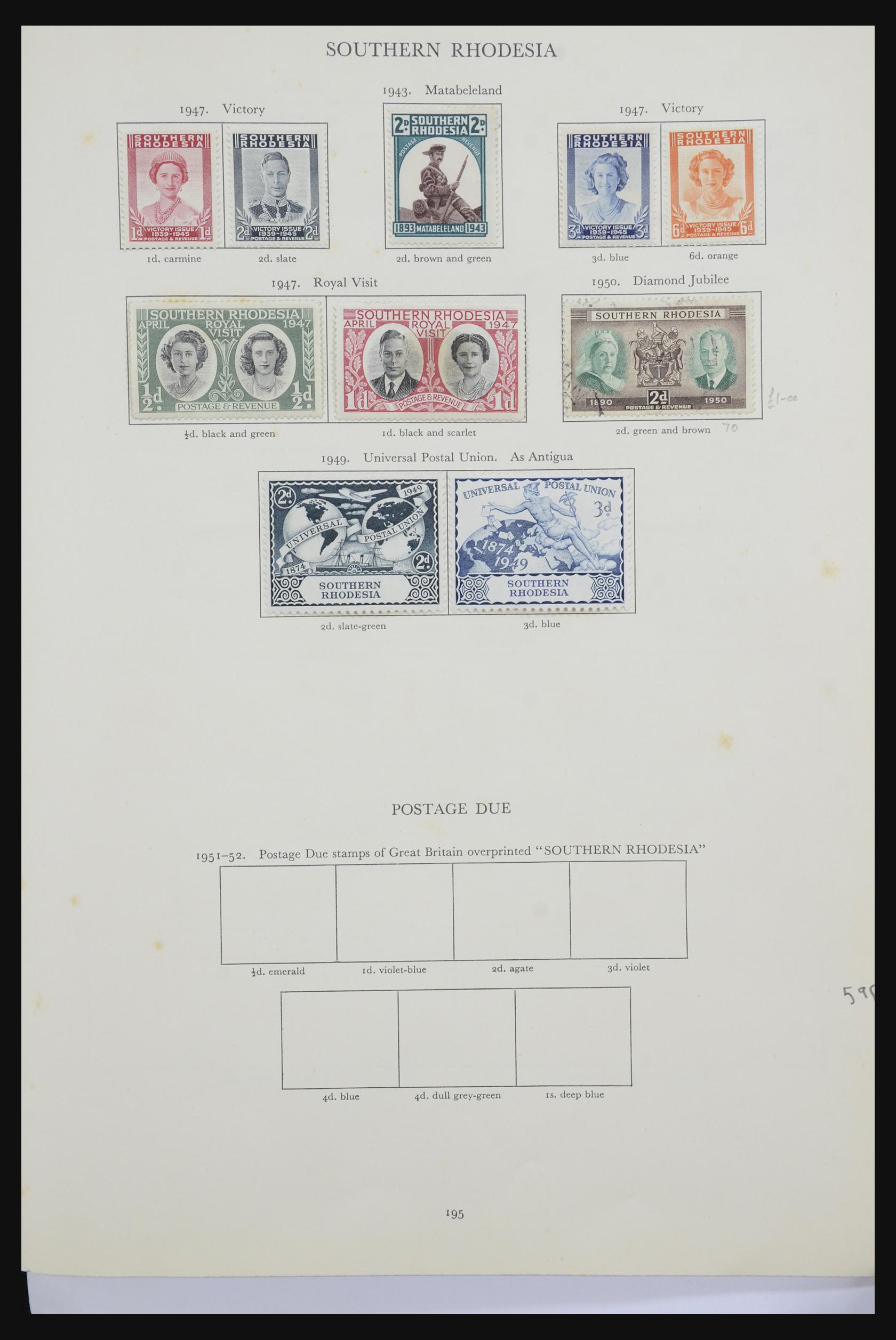 32219 168 - 32219 British Commonwealth 1937-1951.