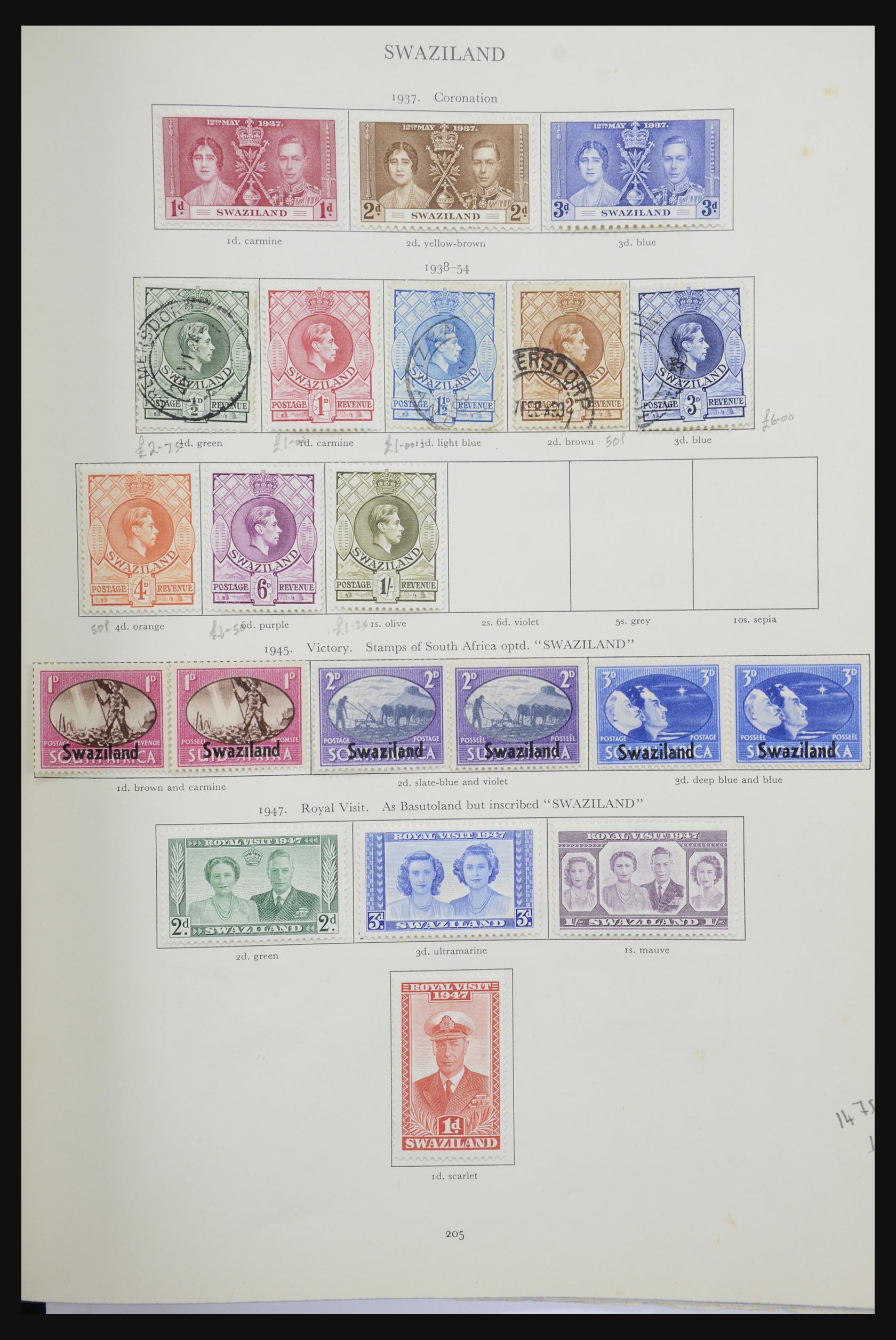 32219 175 - 32219 British Commonwealth 1937-1951.
