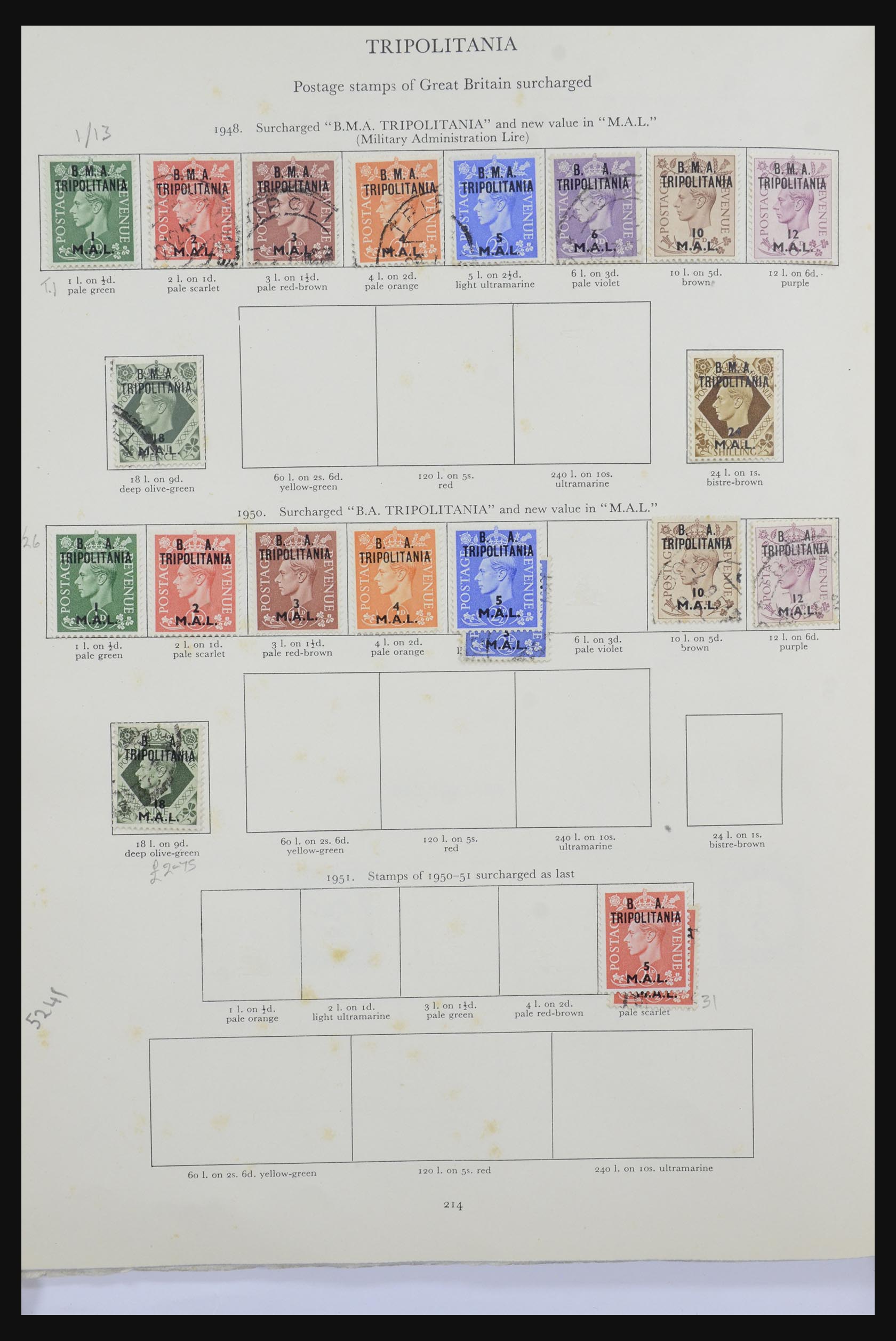 32219 182 - 32219 British Commonwealth 1937-1951.
