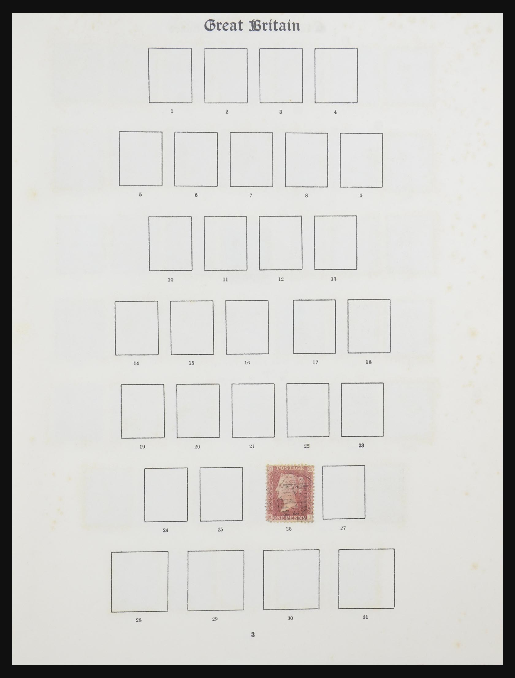 32227 001 - 32227 Great Britain and Commonwealth 1850-1936.