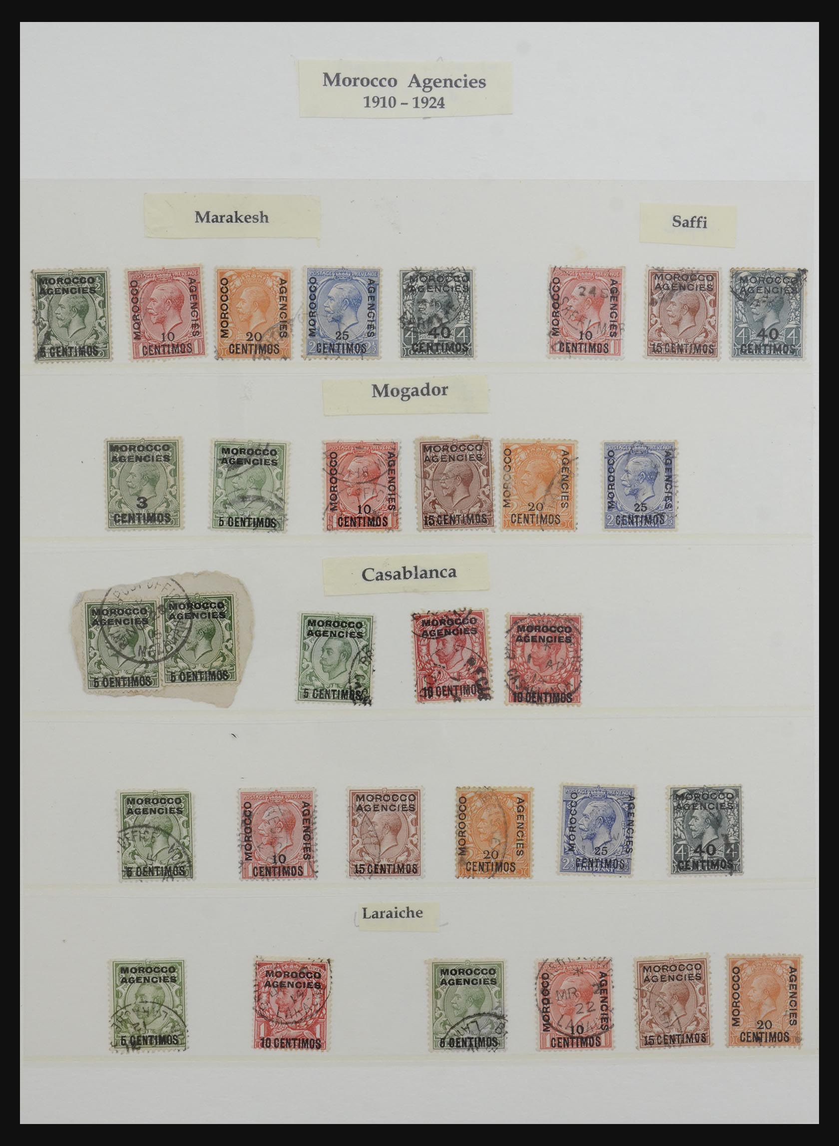 32228 026 - 32228 British Levant and Morocco agencies 1857-1952.