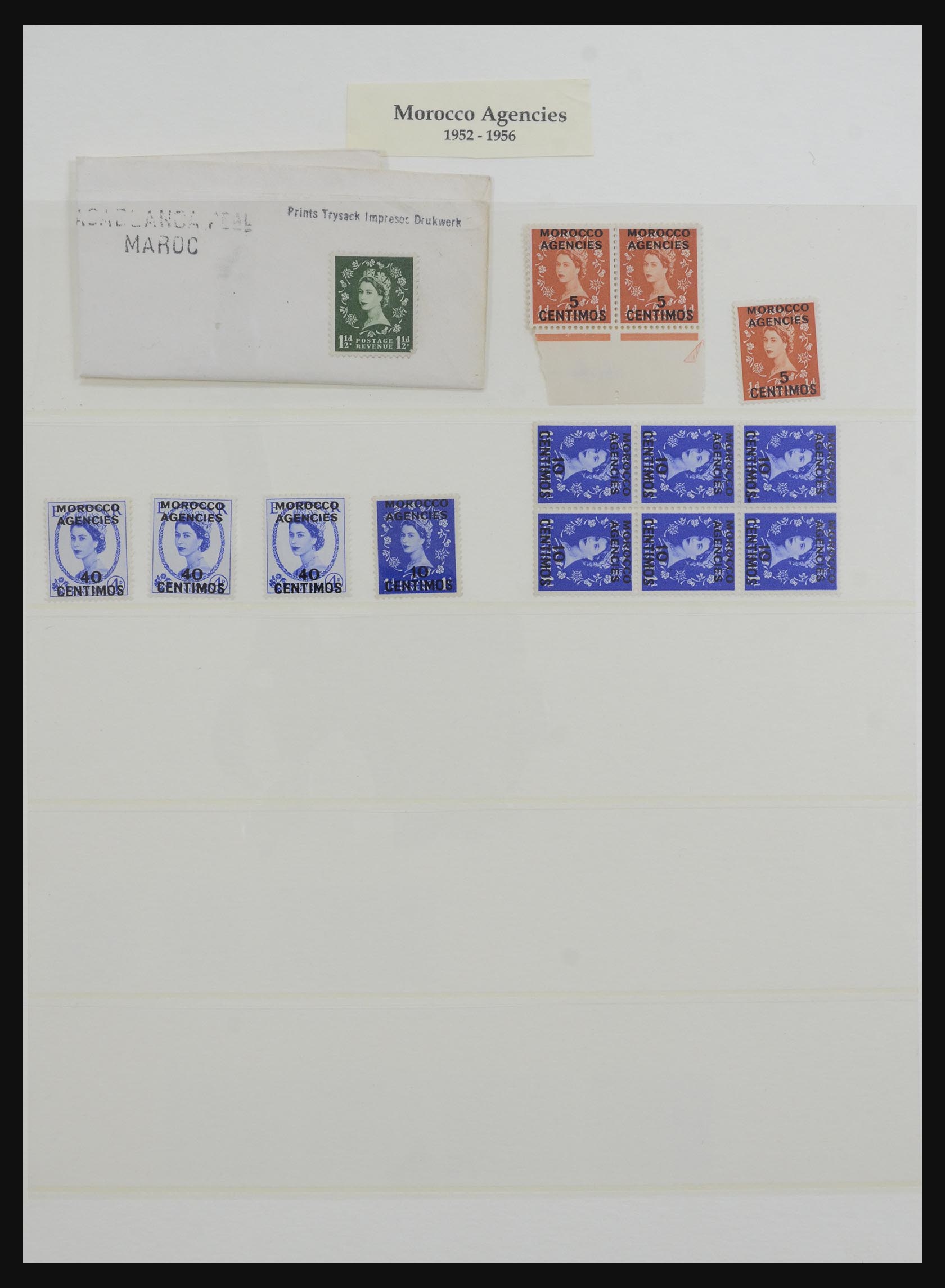 32228 028 - 32228 British Levant and Morocco agencies 1857-1952.