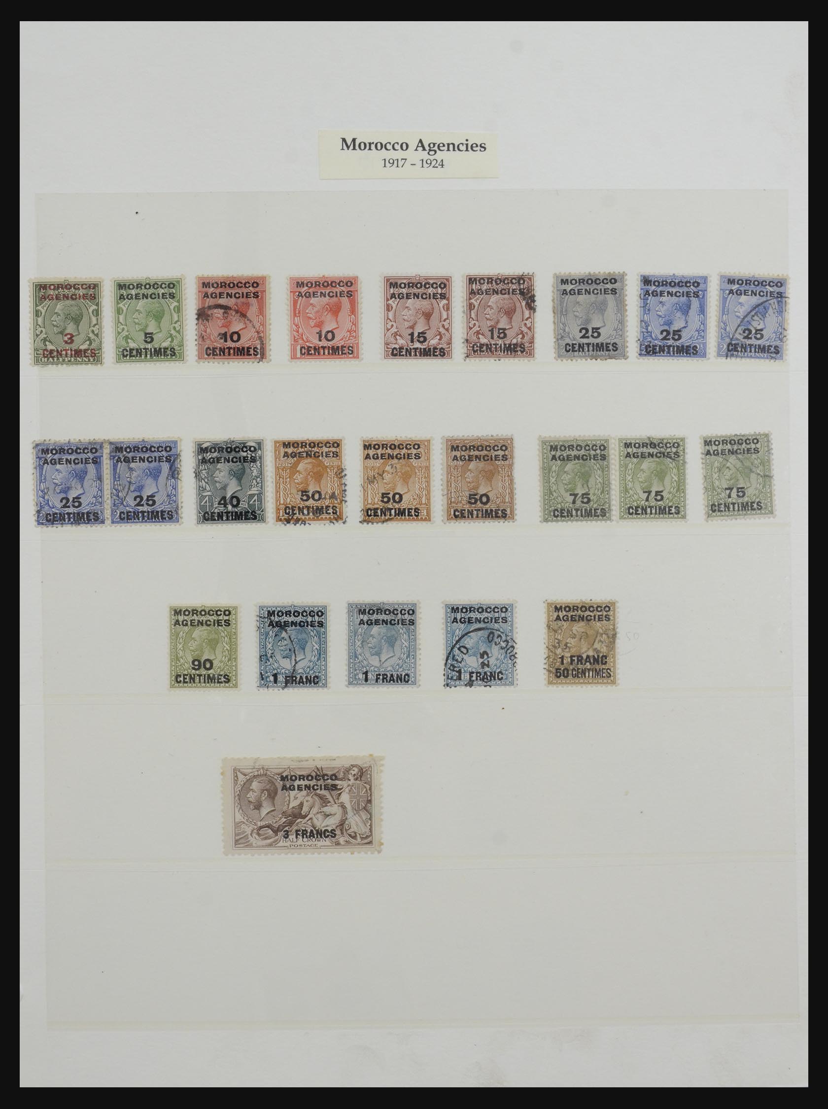 32228 030 - 32228 British Levant and Morocco agencies 1857-1952.