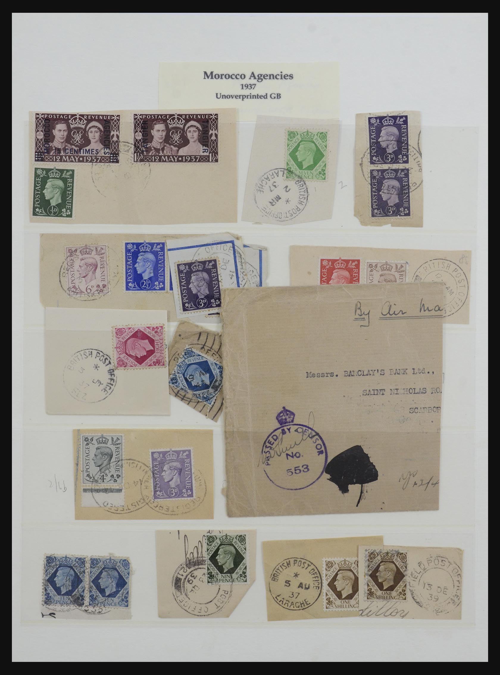 32228 032 - 32228 Brits Levant en Marokko Agencies 1857-1952.
