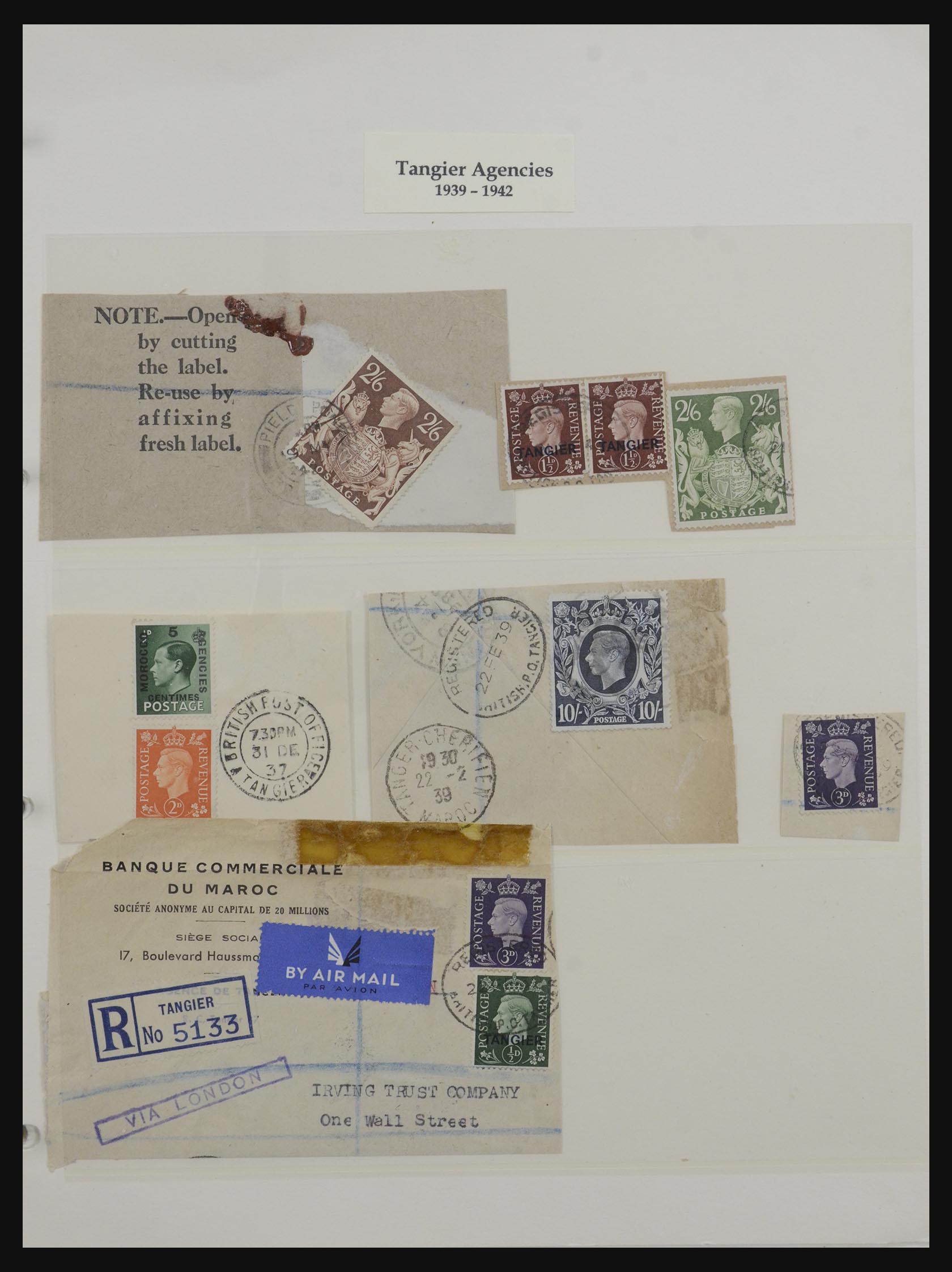 32228 042 - 32228 Brits Levant en Marokko Agencies 1857-1952.