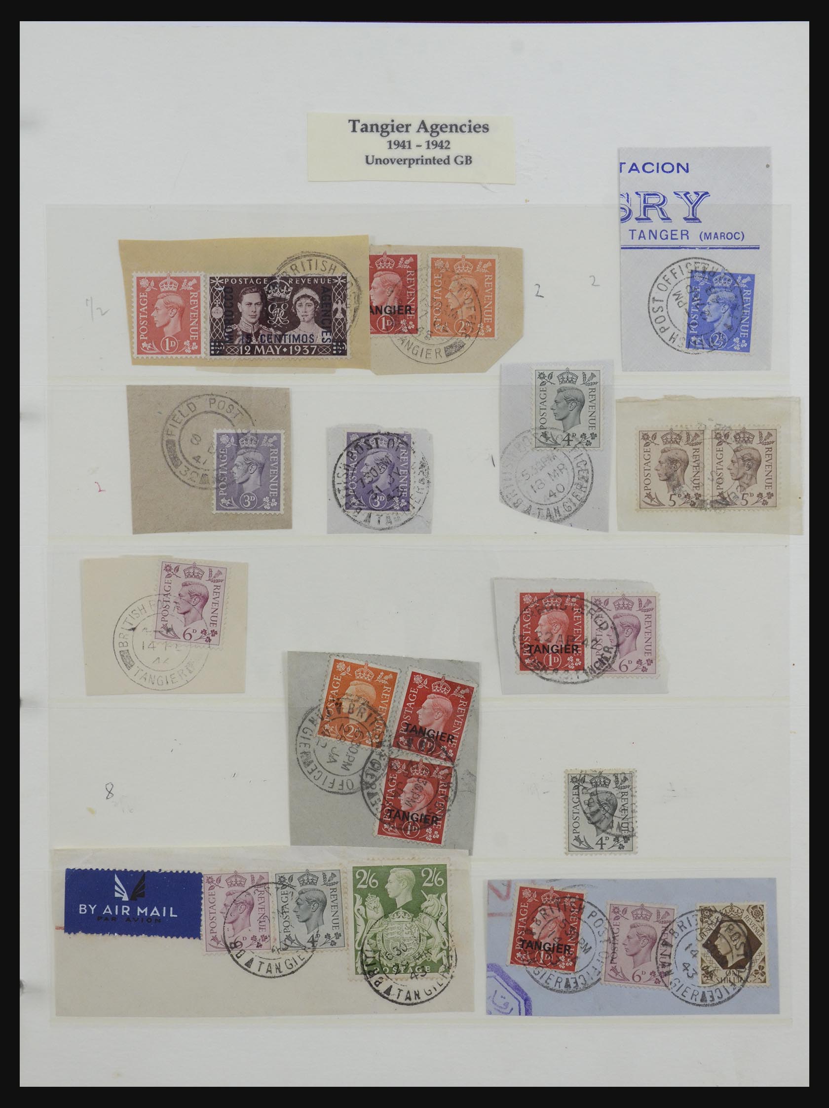 32228 043 - 32228 British Levant and Morocco agencies 1857-1952.