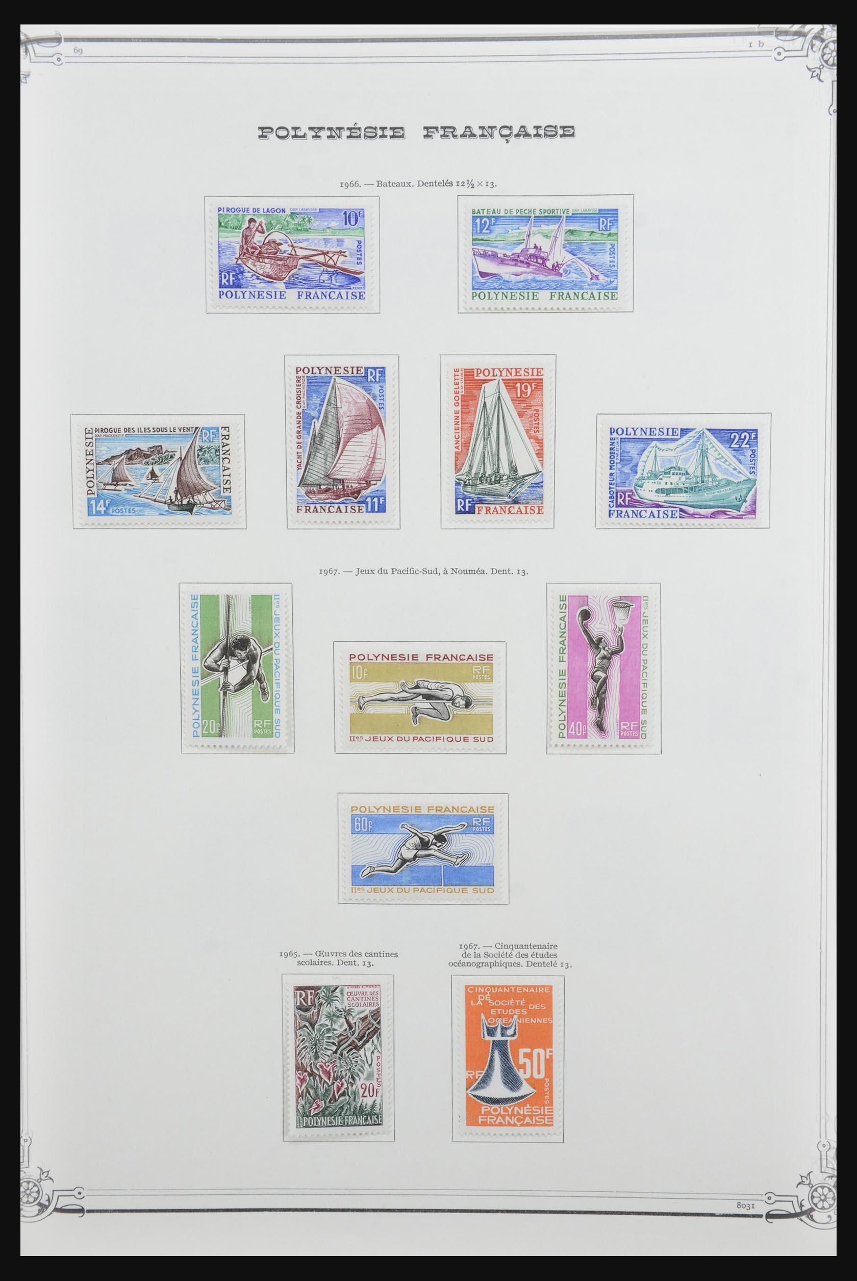 32229 003 - 32229 Polynesië 1958-1982.