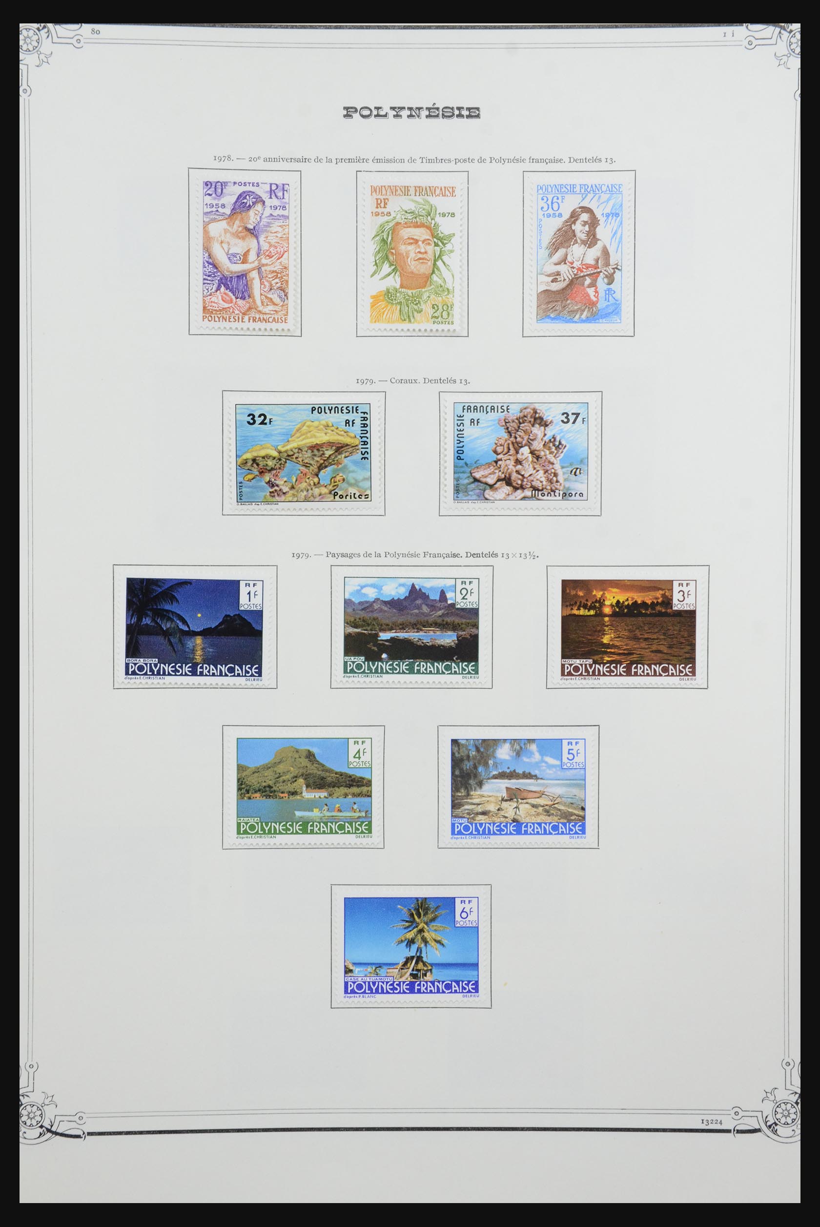 32229 010 - 32229 Polynesië 1958-1982.