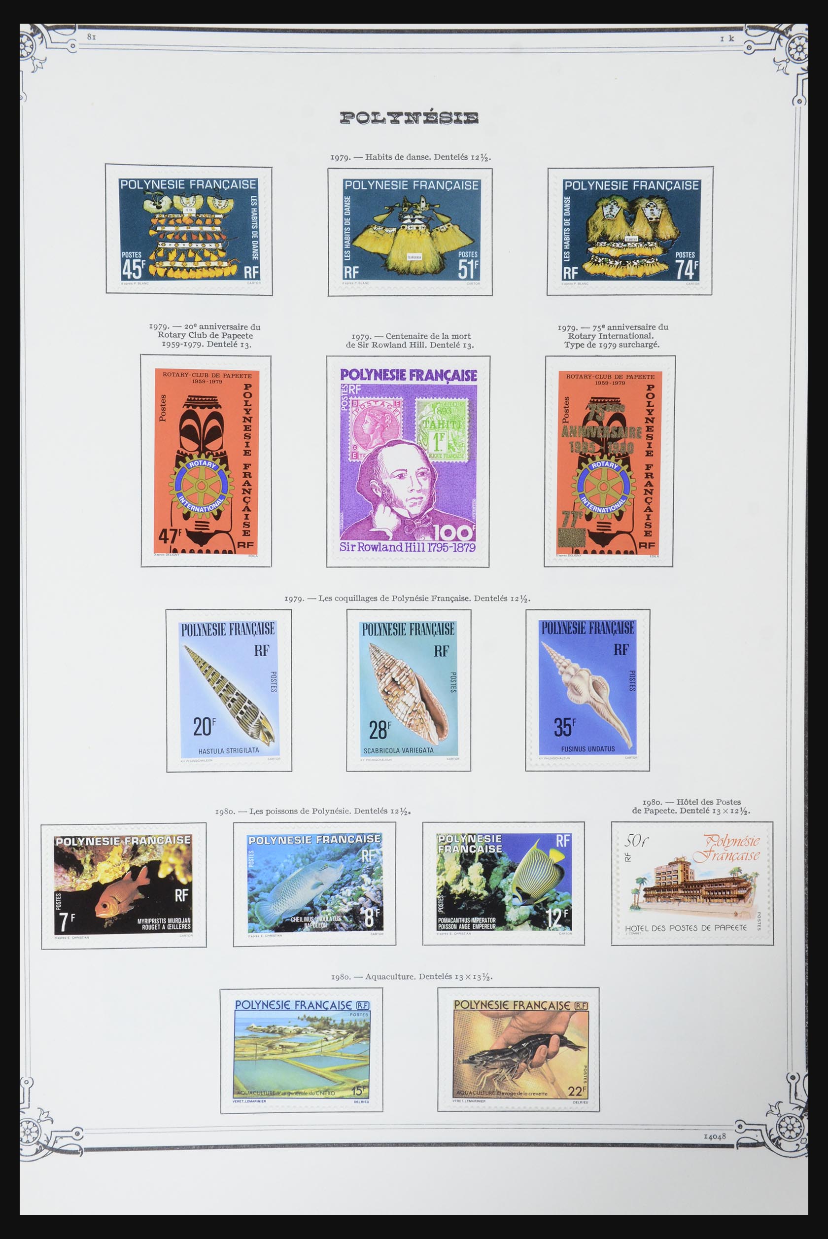32229 011 - 32229 Polynesië 1958-1982.