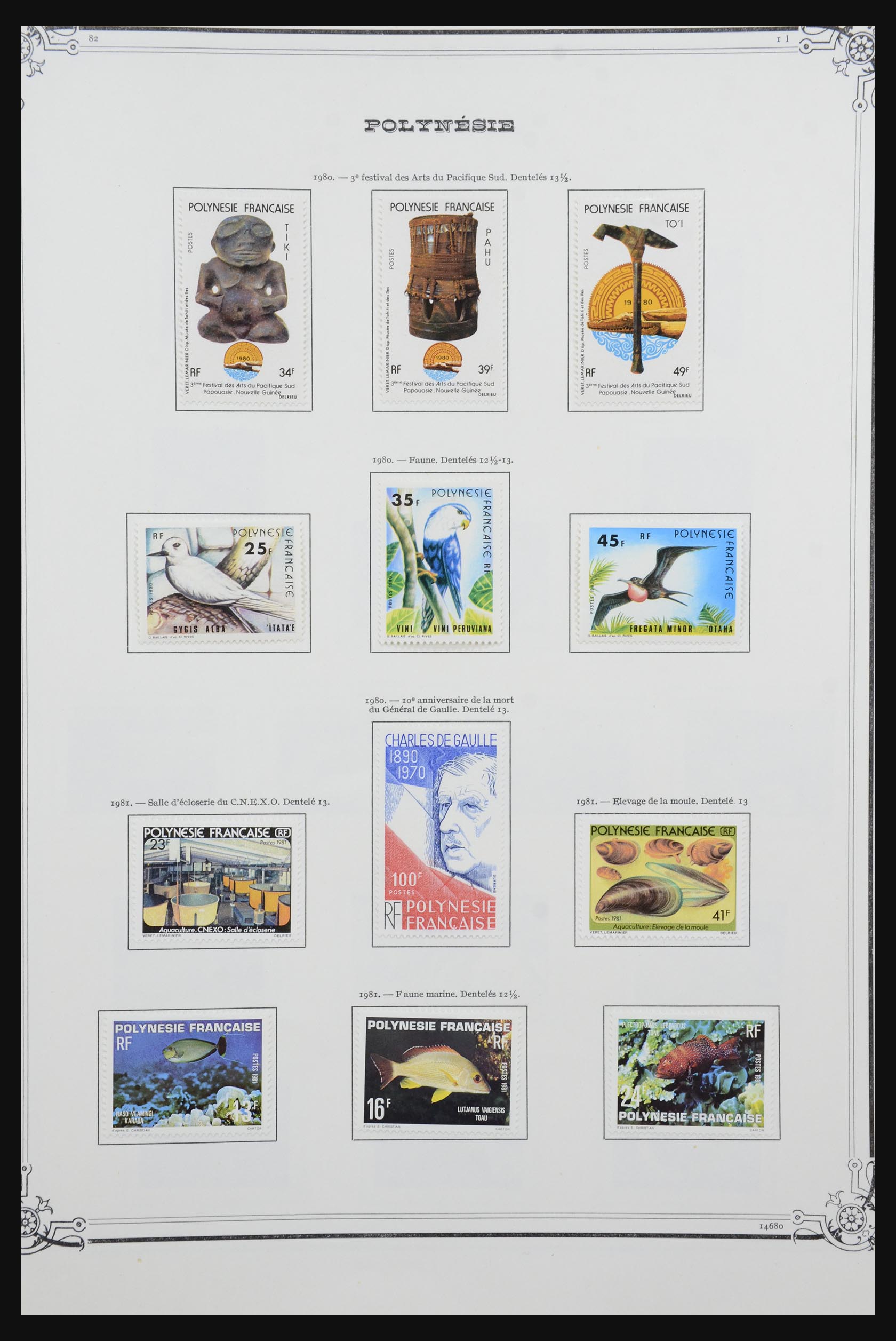 32229 012 - 32229 Polynesië 1958-1982.