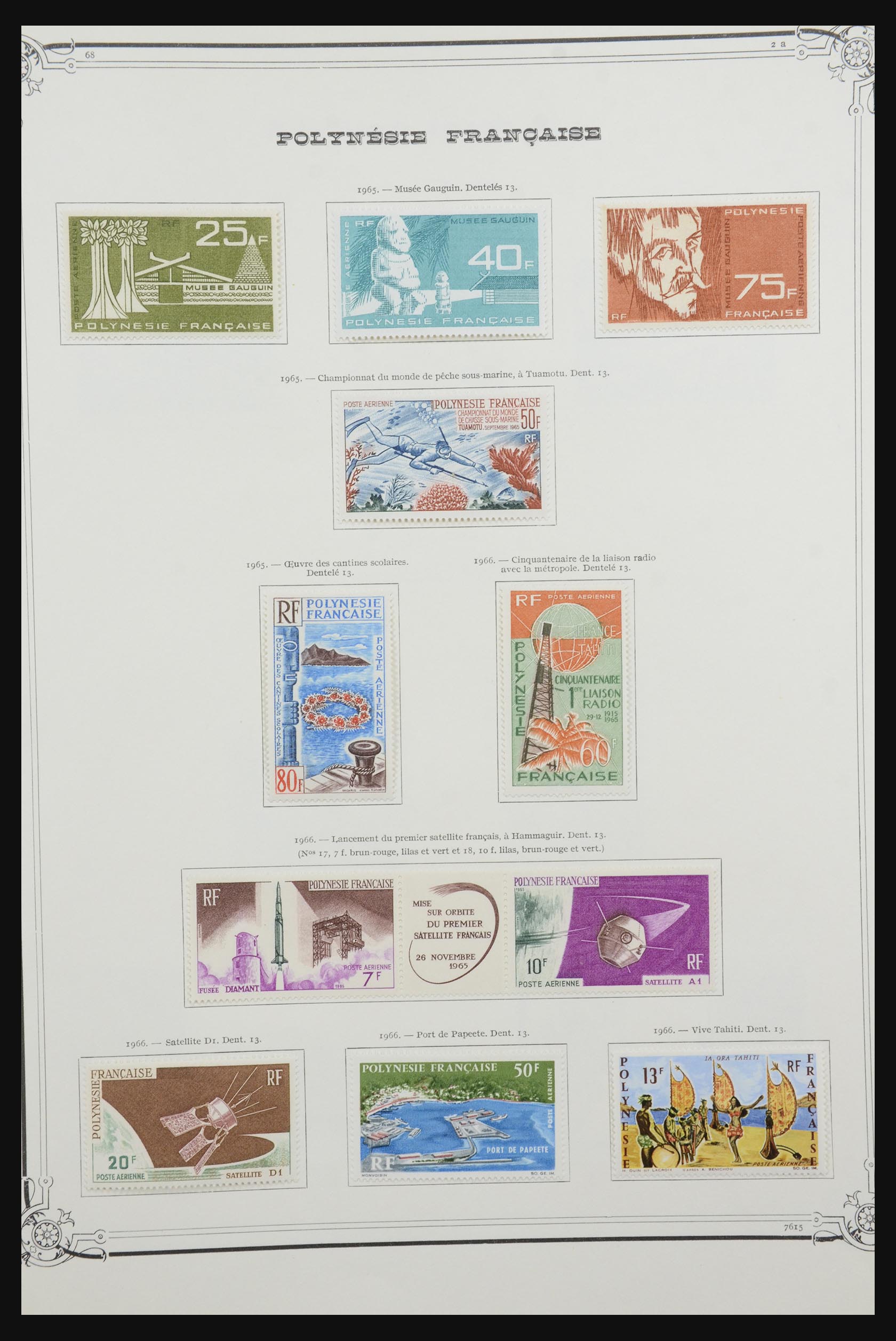 32229 016 - 32229 Polynesië 1958-1982.