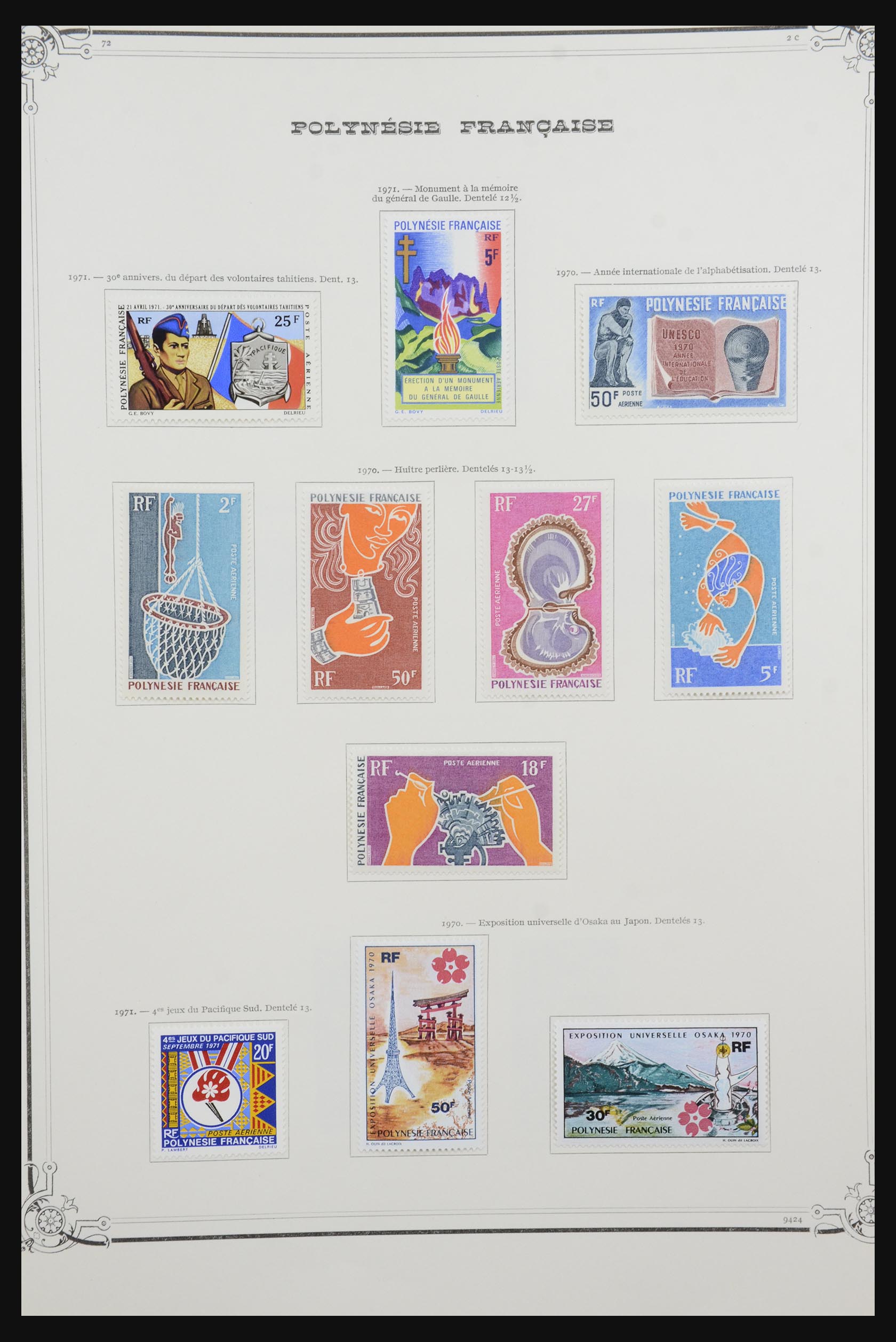 32229 018 - 32229 Polynesië 1958-1982.