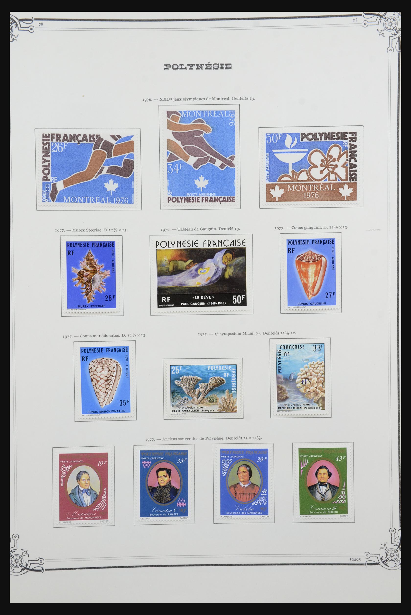 32229 026 - 32229 Polynesië 1958-1982.