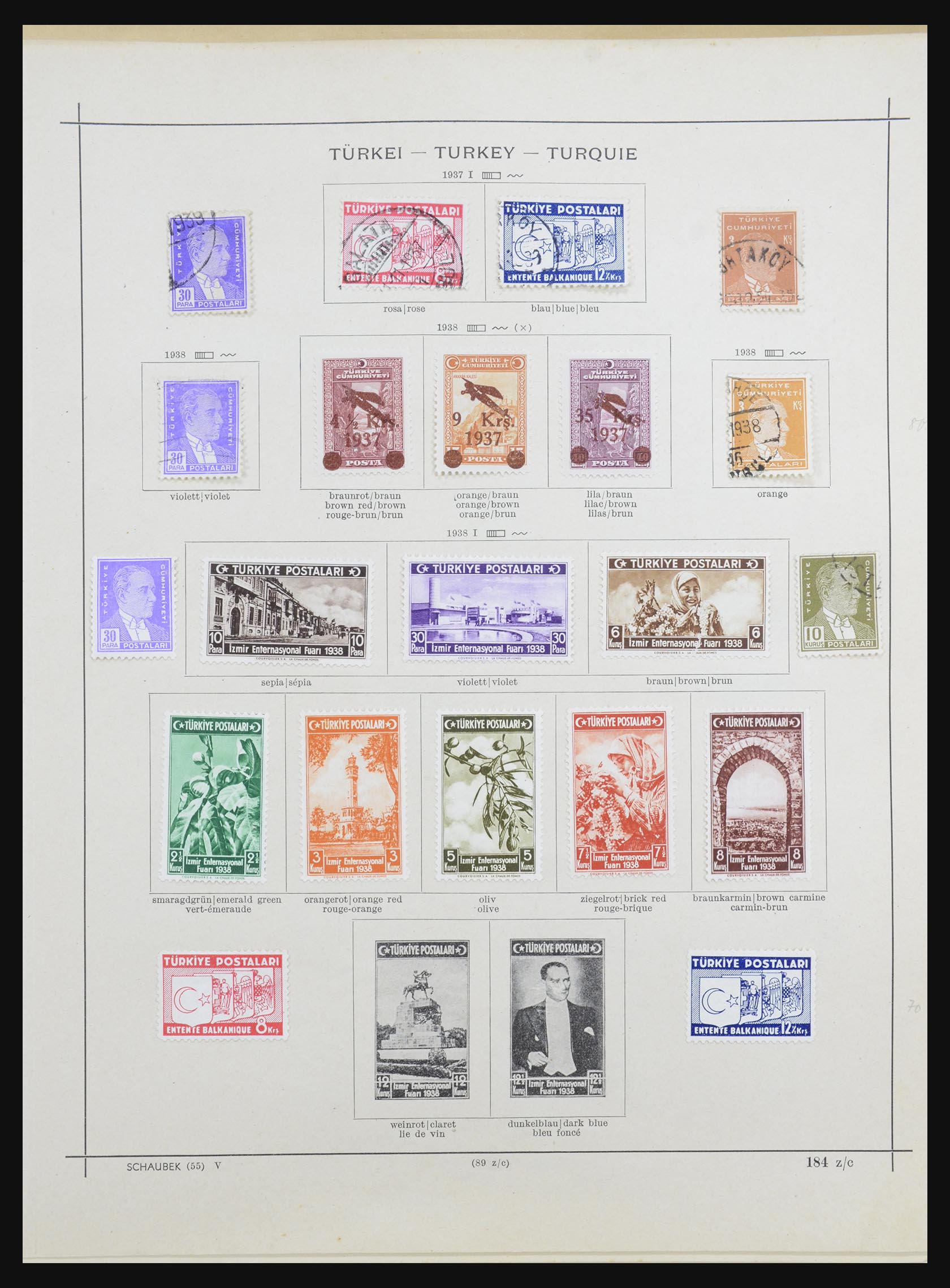 32232 037 - 32232 Turkey 1863-1965.