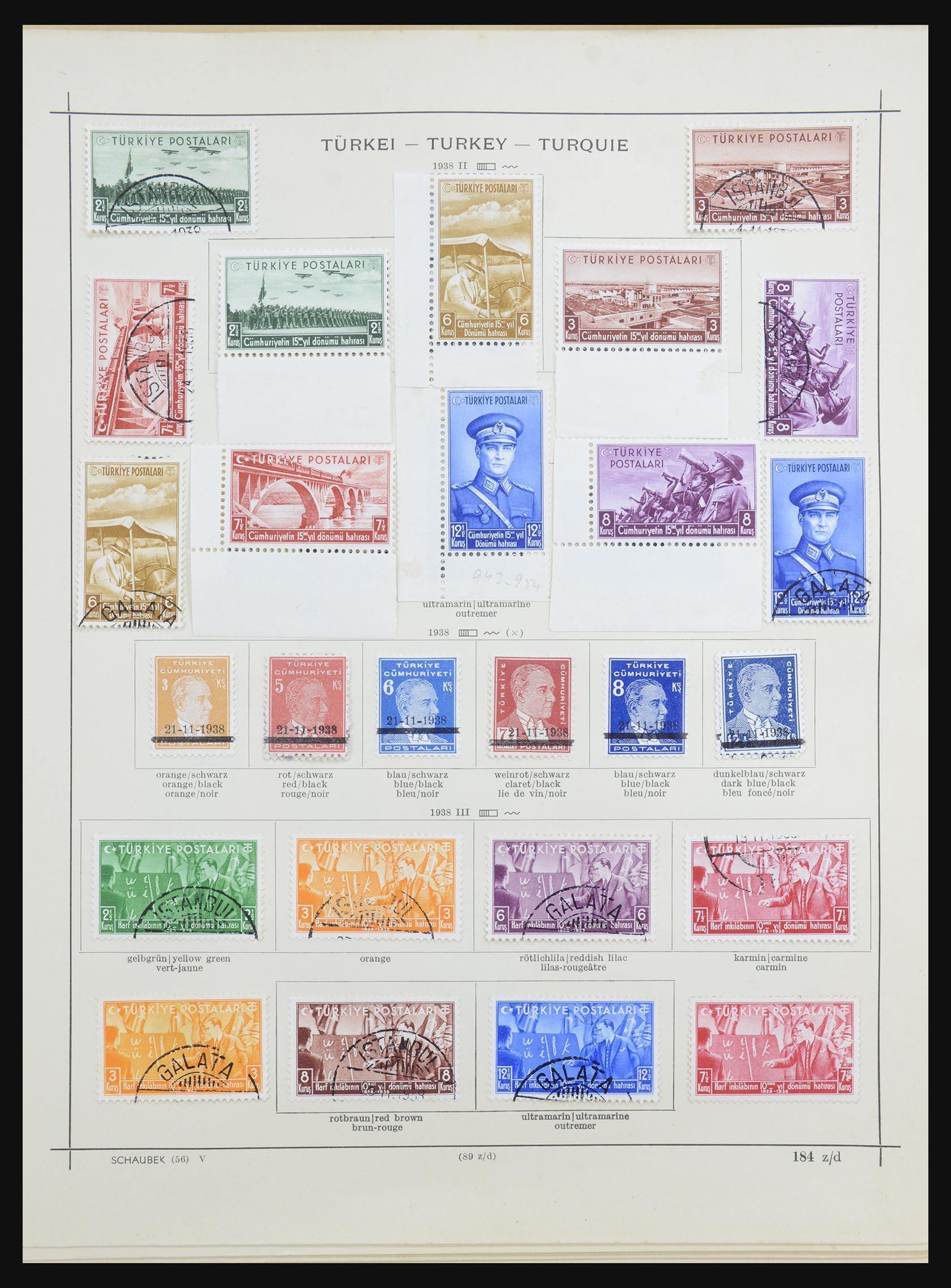 32232 038 - 32232 Turkey 1863-1965.