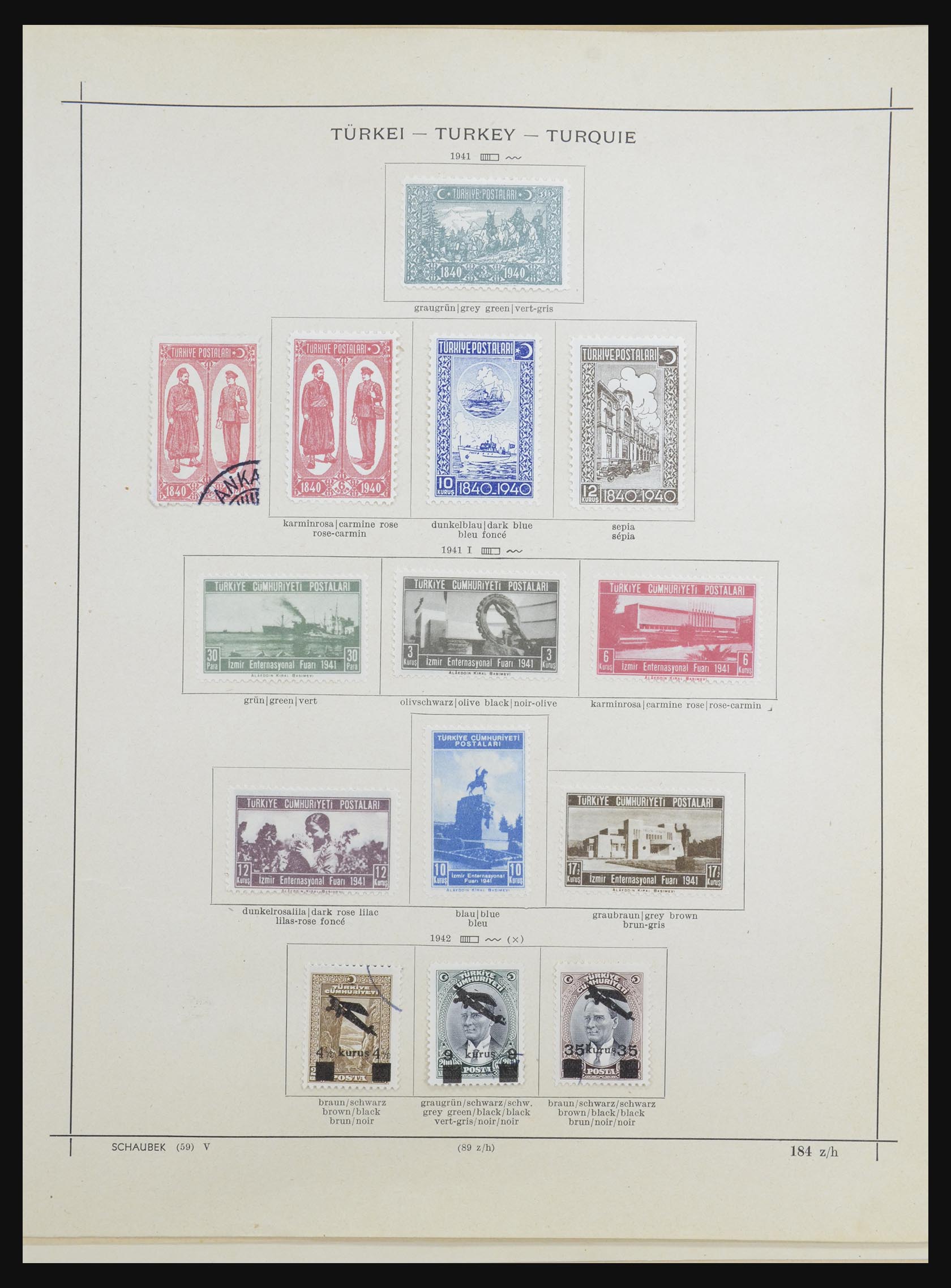 32232 042 - 32232 Turkije 1863-1965.
