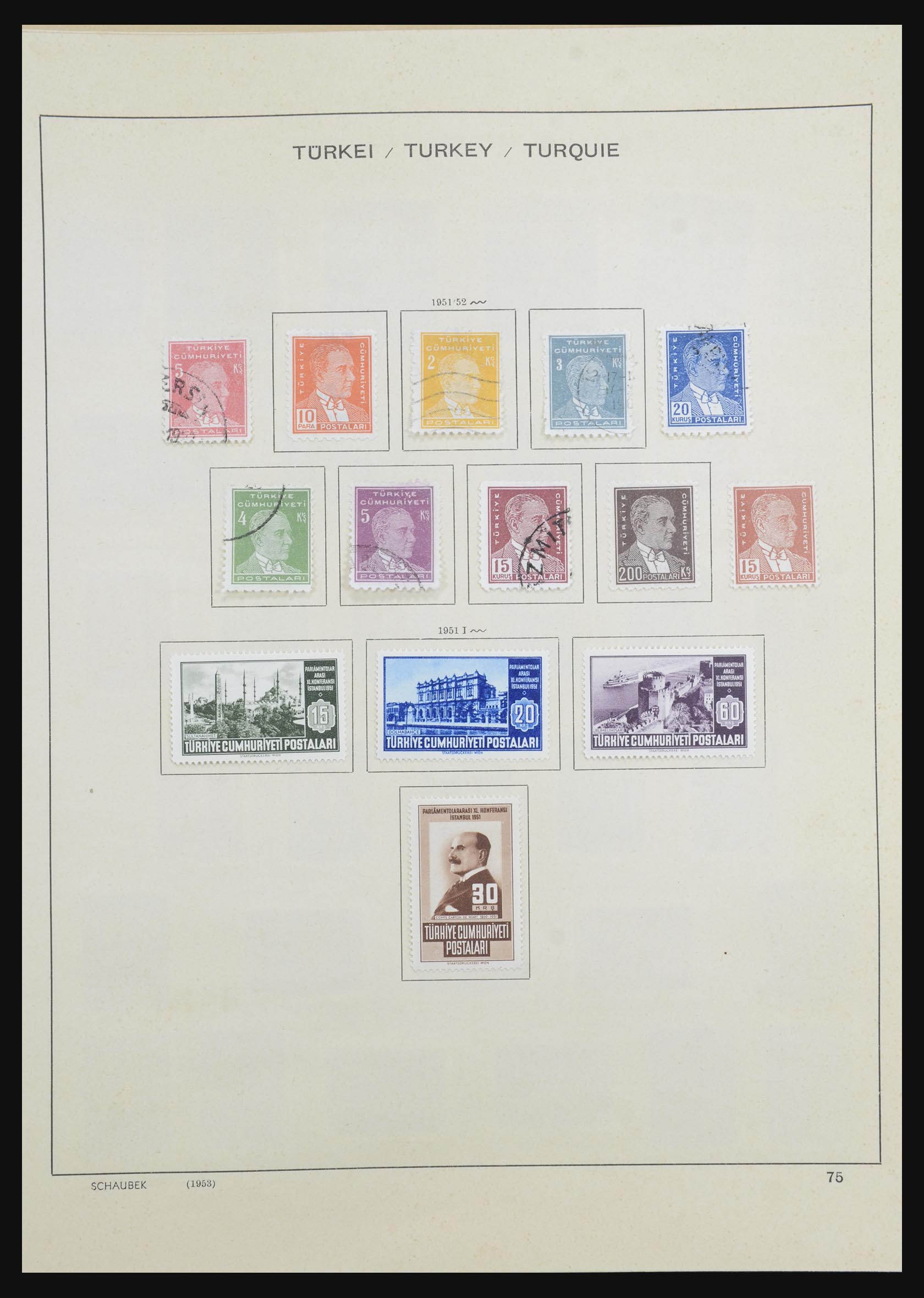 32232 054 - 32232 Turkije 1863-1965.