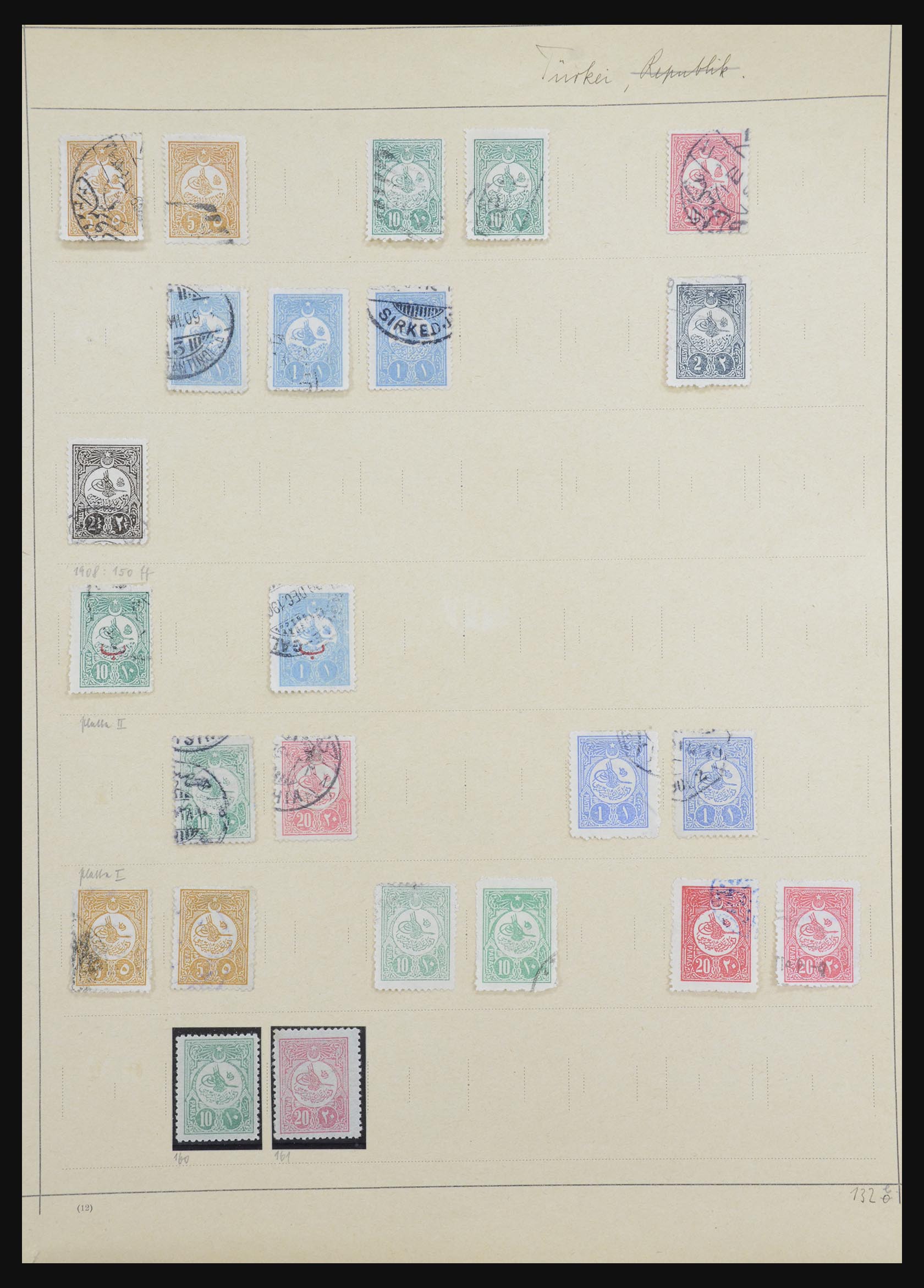 32232 135 - 32232 Turkije 1863-1965.