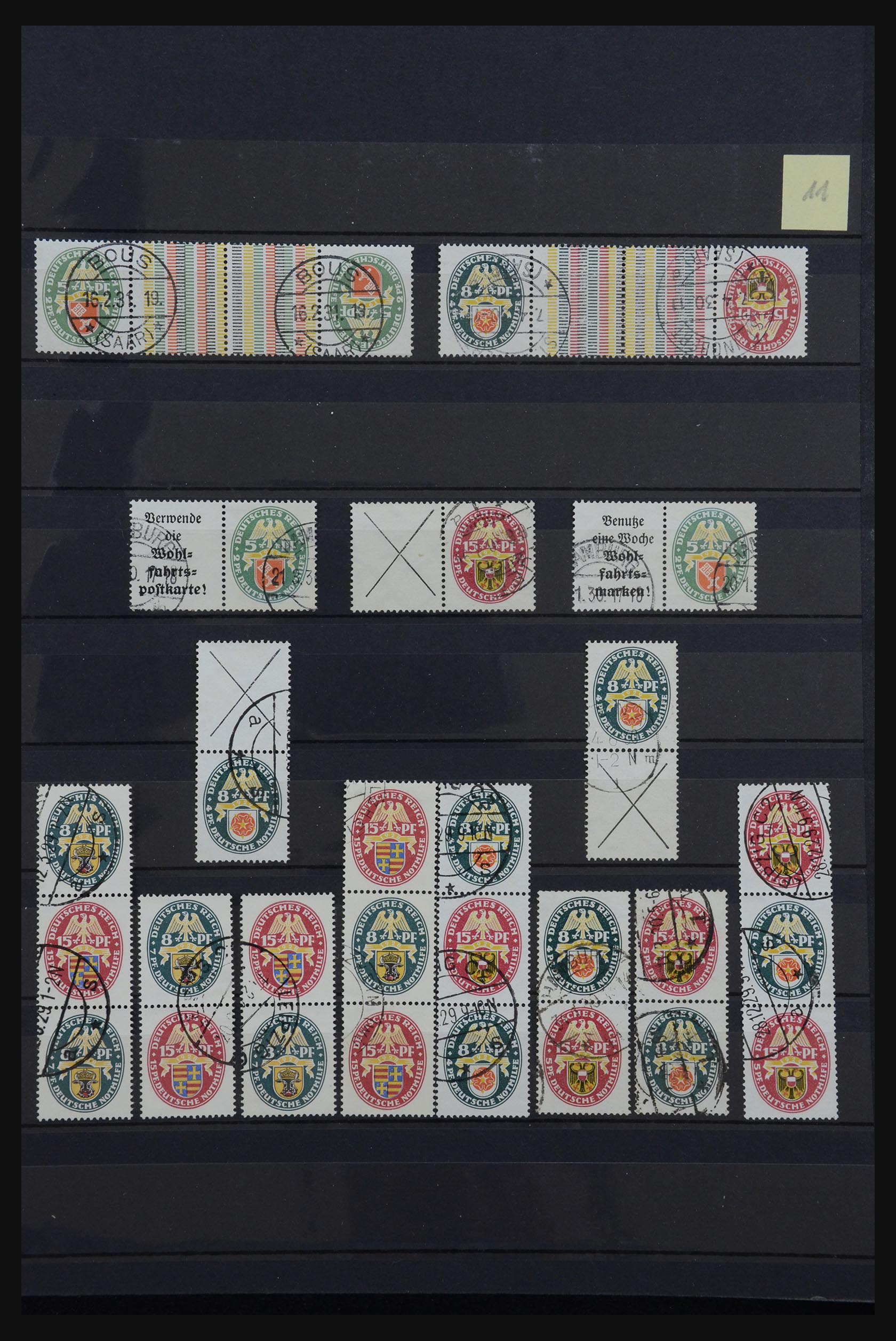 32242 014 - 32242 German Reich combinations 1911-1945.