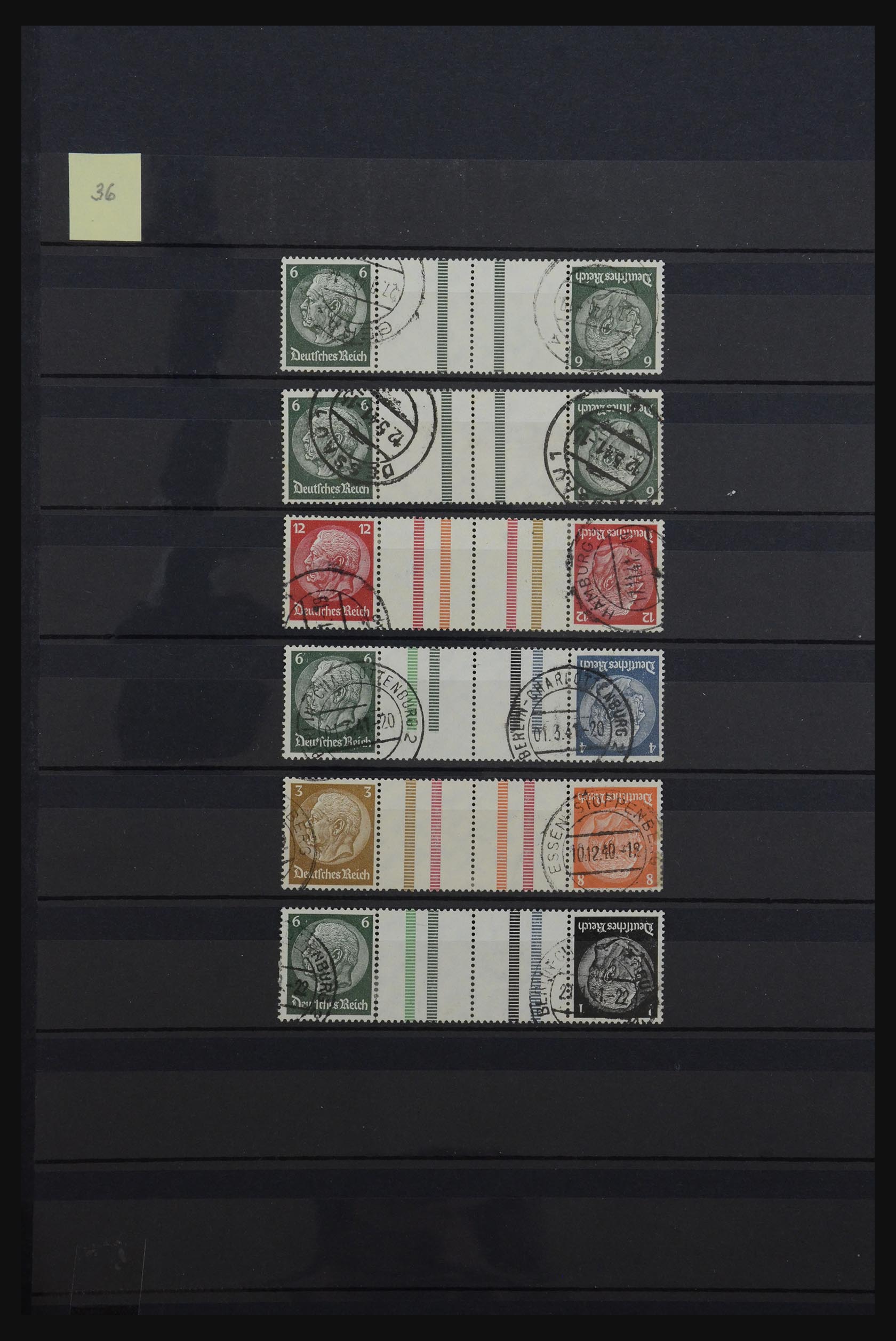 32242 039 - 32242 German Reich combinations 1911-1945.