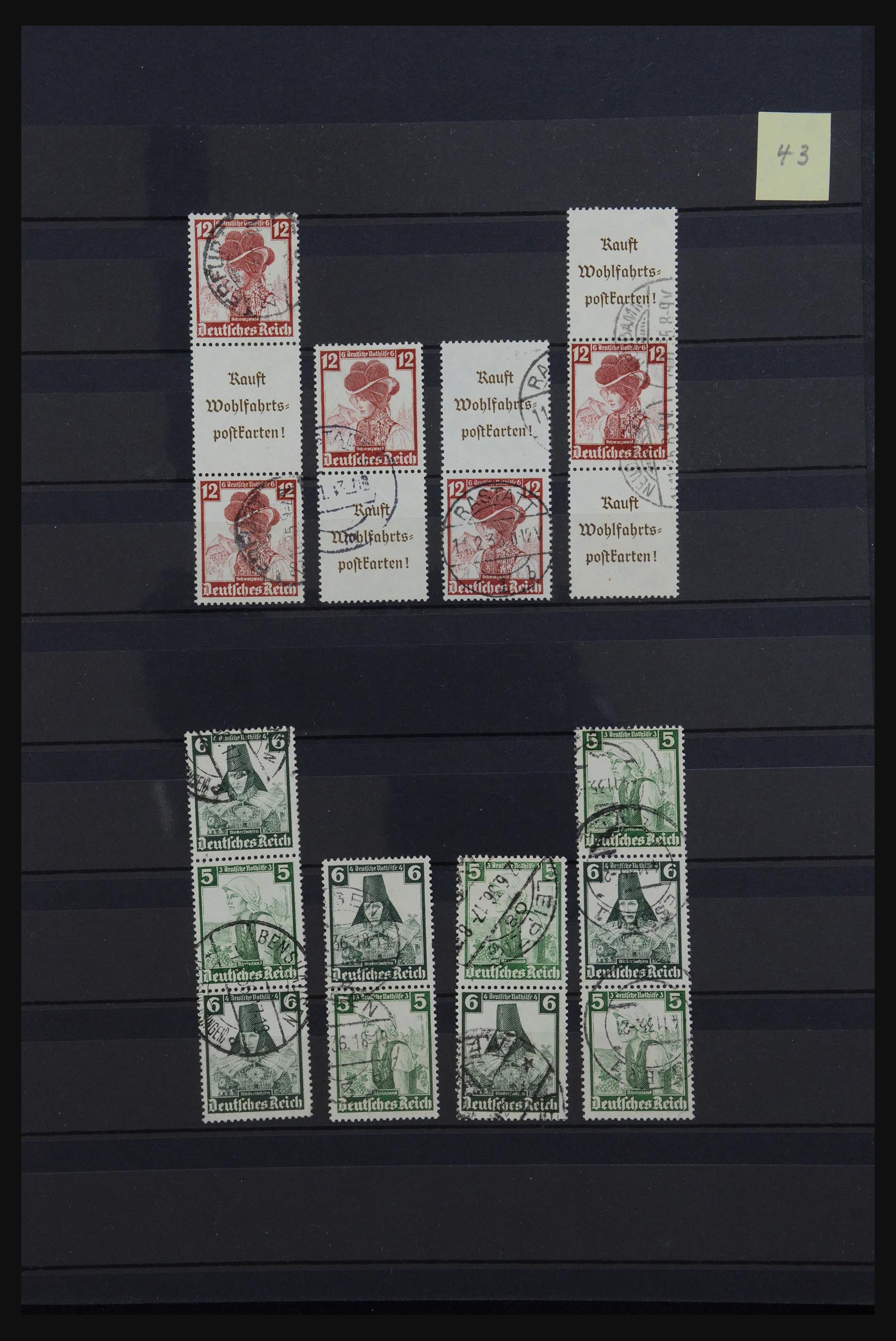 32242 045 - 32242 German Reich combinations 1911-1945.