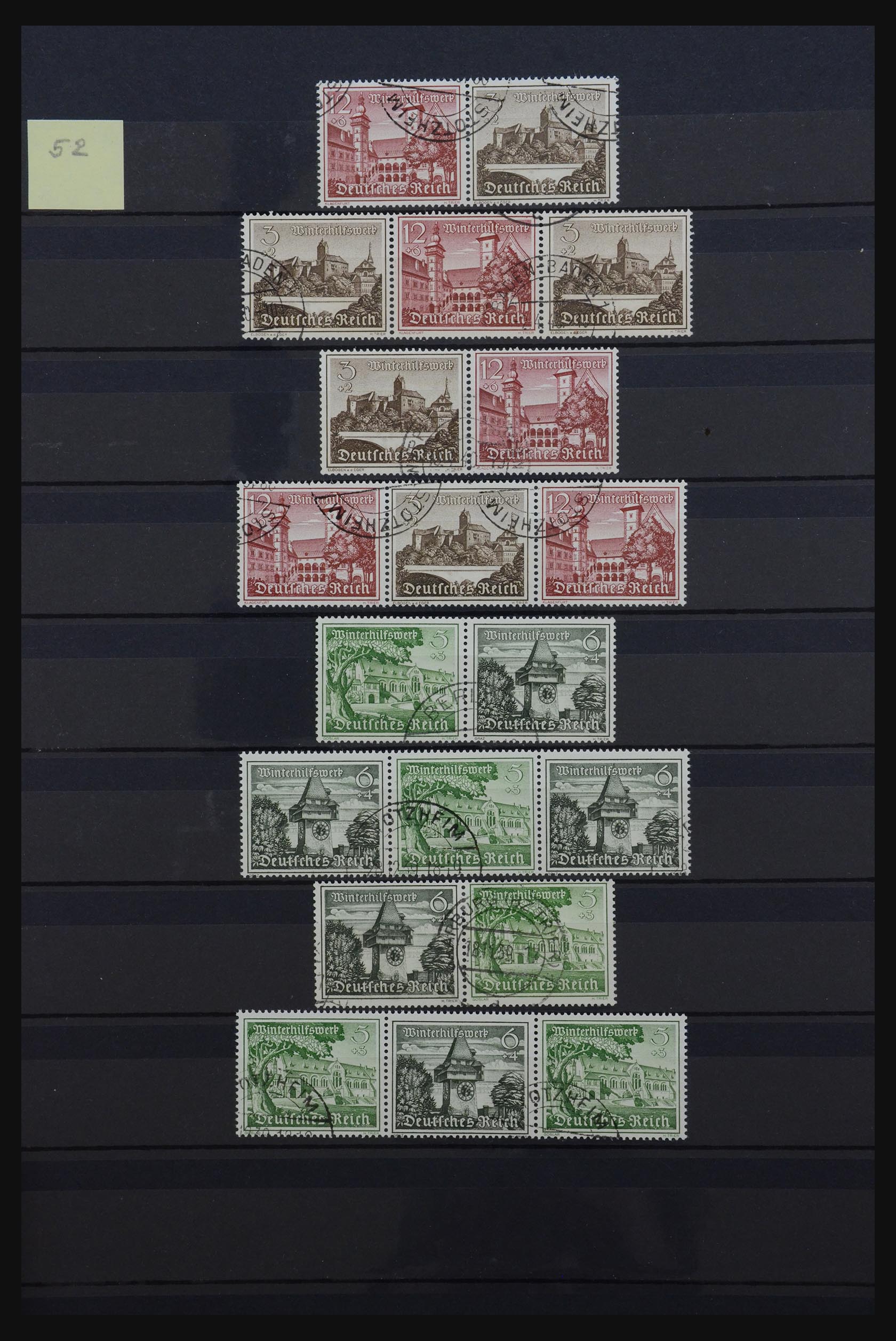 32242 053 - 32242 German Reich combinations 1911-1945.