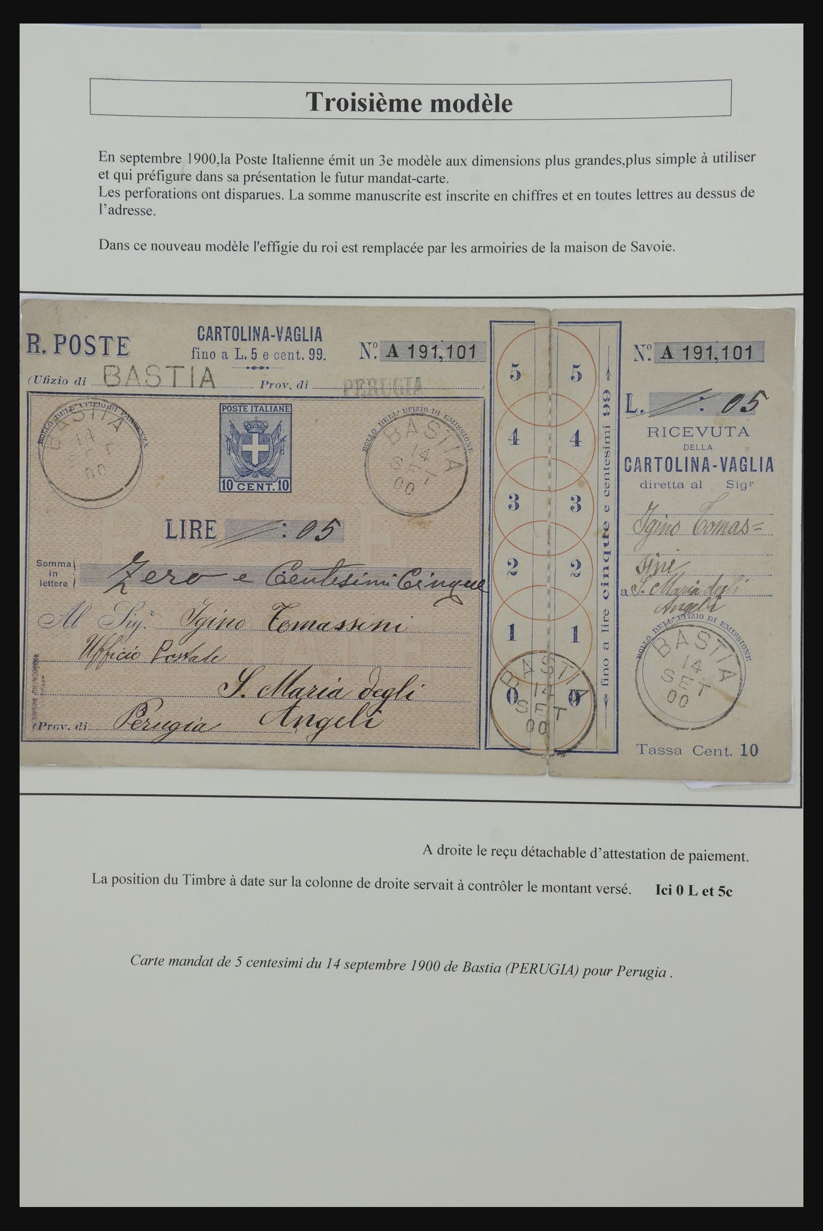 32243 013 - 32243 Italië postbewijskaarten 1892-1902.