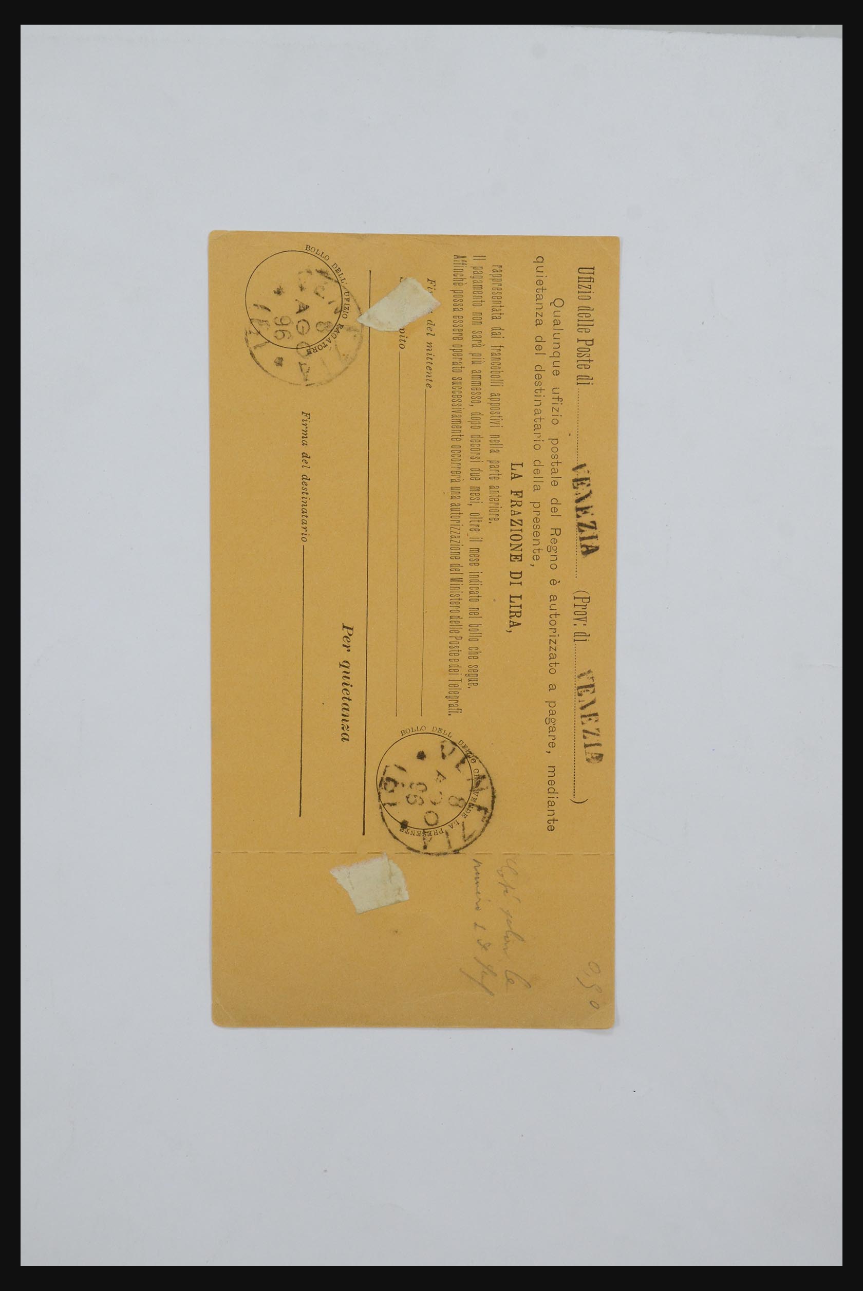 32243 034 - 32243 Italië postbewijskaarten 1892-1902.