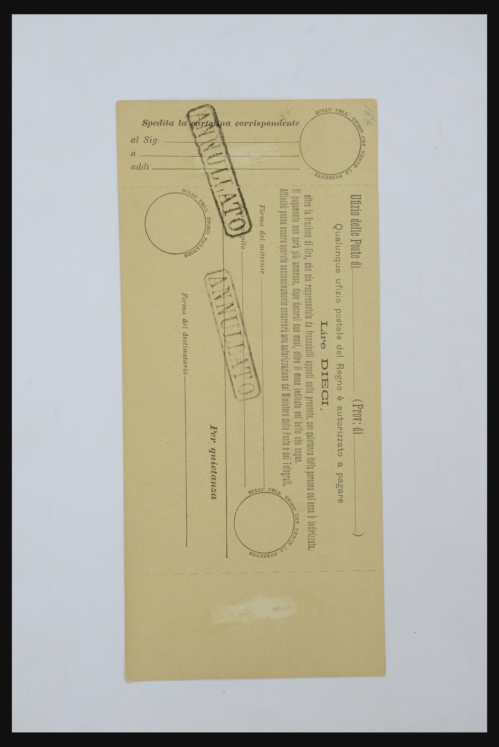 32243 037 - 32243 Italië postbewijskaarten 1892-1902.